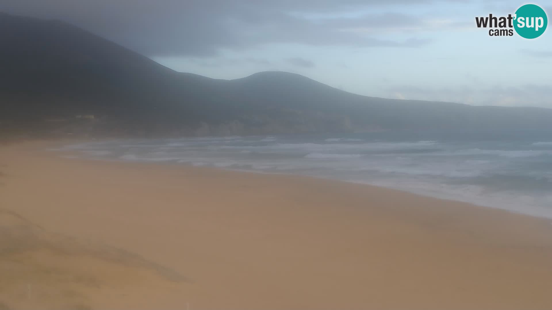 Spiaggia di San Nicolò webcam a Buggerru, Sardegna – Ammira le onde e i tramonti