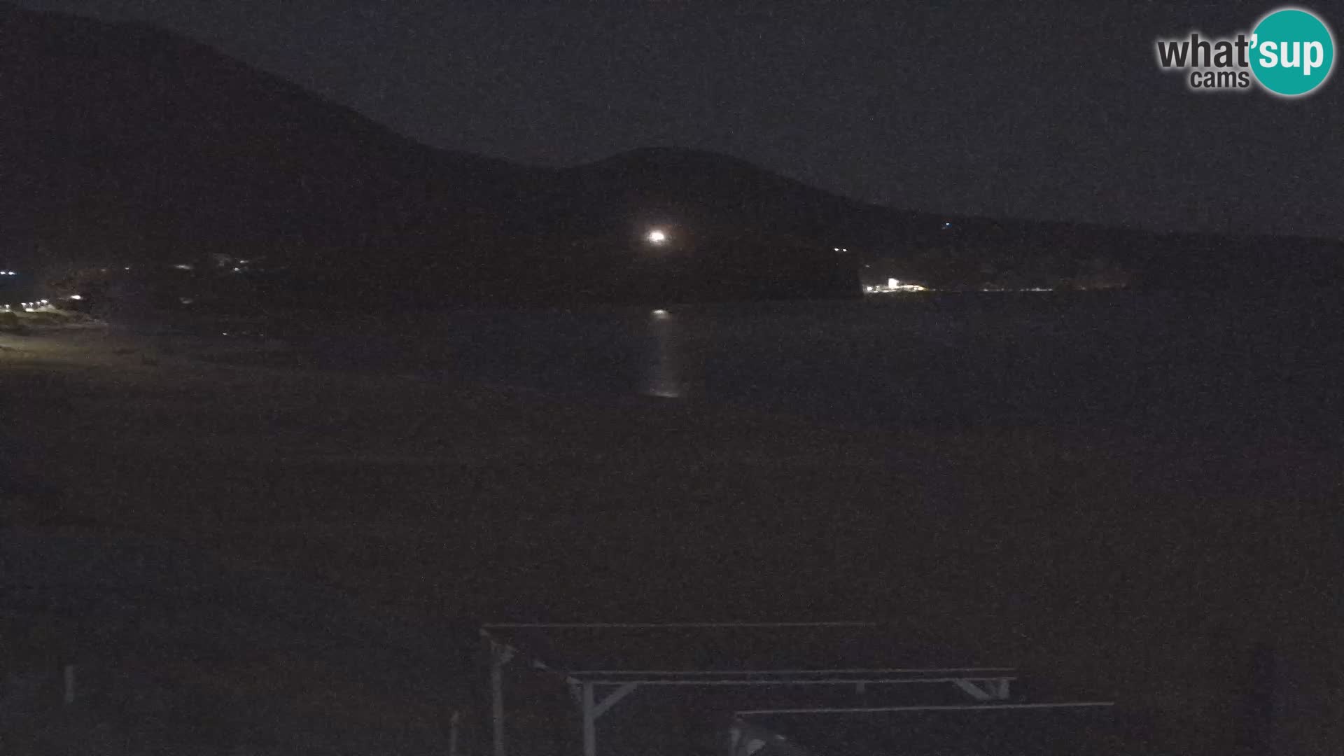 Spletna kamera plaže San Nicolò v Buggerruju, Sardinija – uživajte v valovih in sončnih zahodih