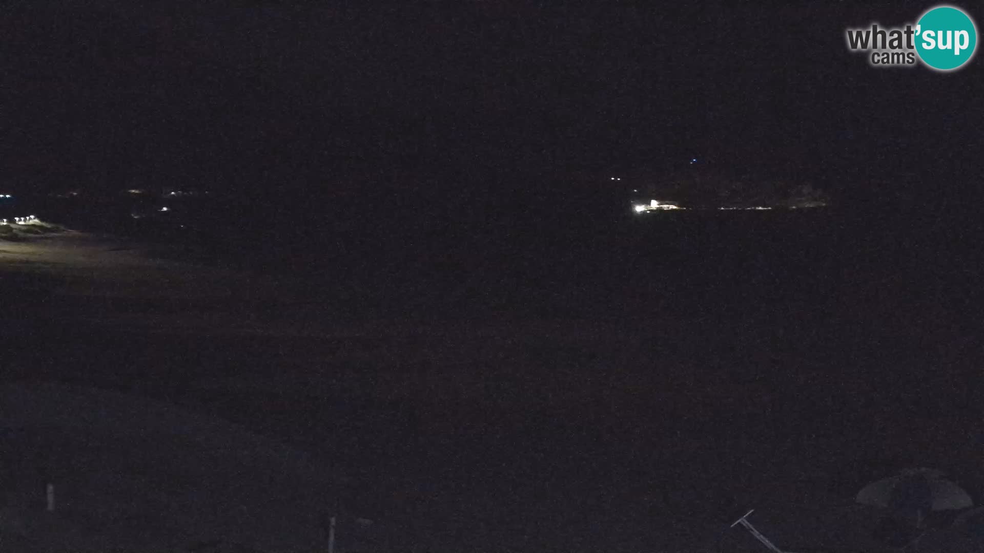 Spletna kamera plaže San Nicolò v Buggerruju, Sardinija – uživajte v valovih in sončnih zahodih