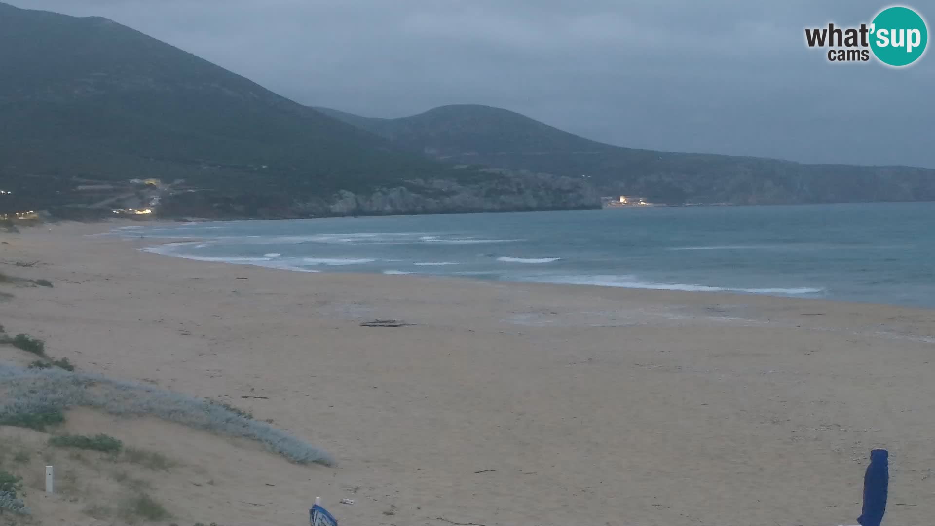 Live Beach Webcam San Nicolò, Buggerru, Sardinia – Watch the Waves and Sunset