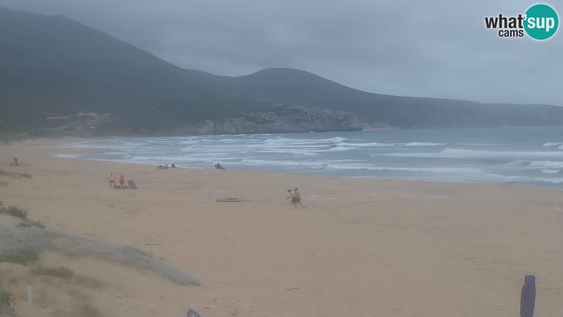 Live webcam plaže San Nicolò u Buggerru, Sardinija – uživajte u valovima i zalascima sunca