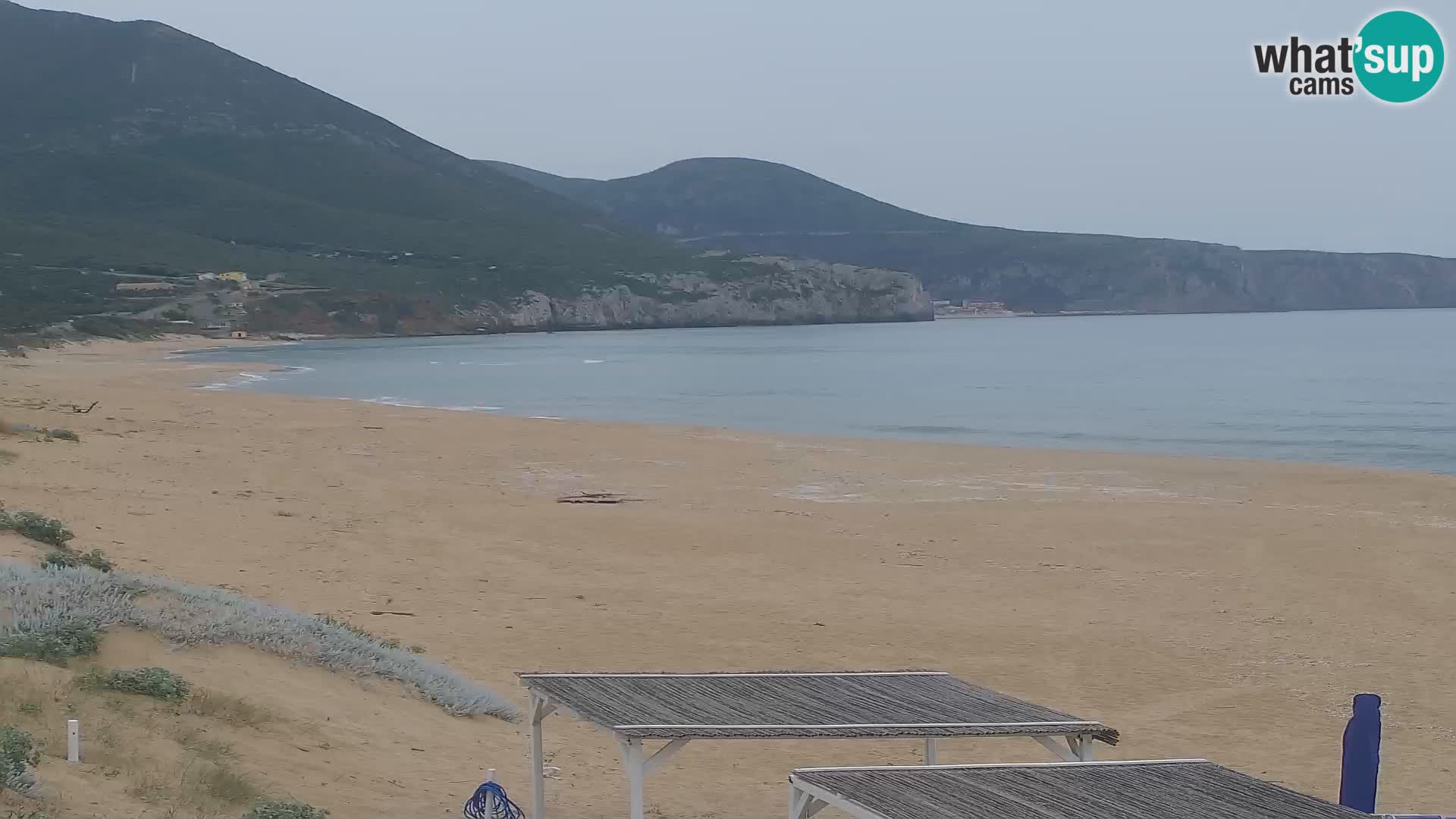 Live Beach Webcam San Nicolò, Buggerru, Sardinia – Watch the Waves and Sunset