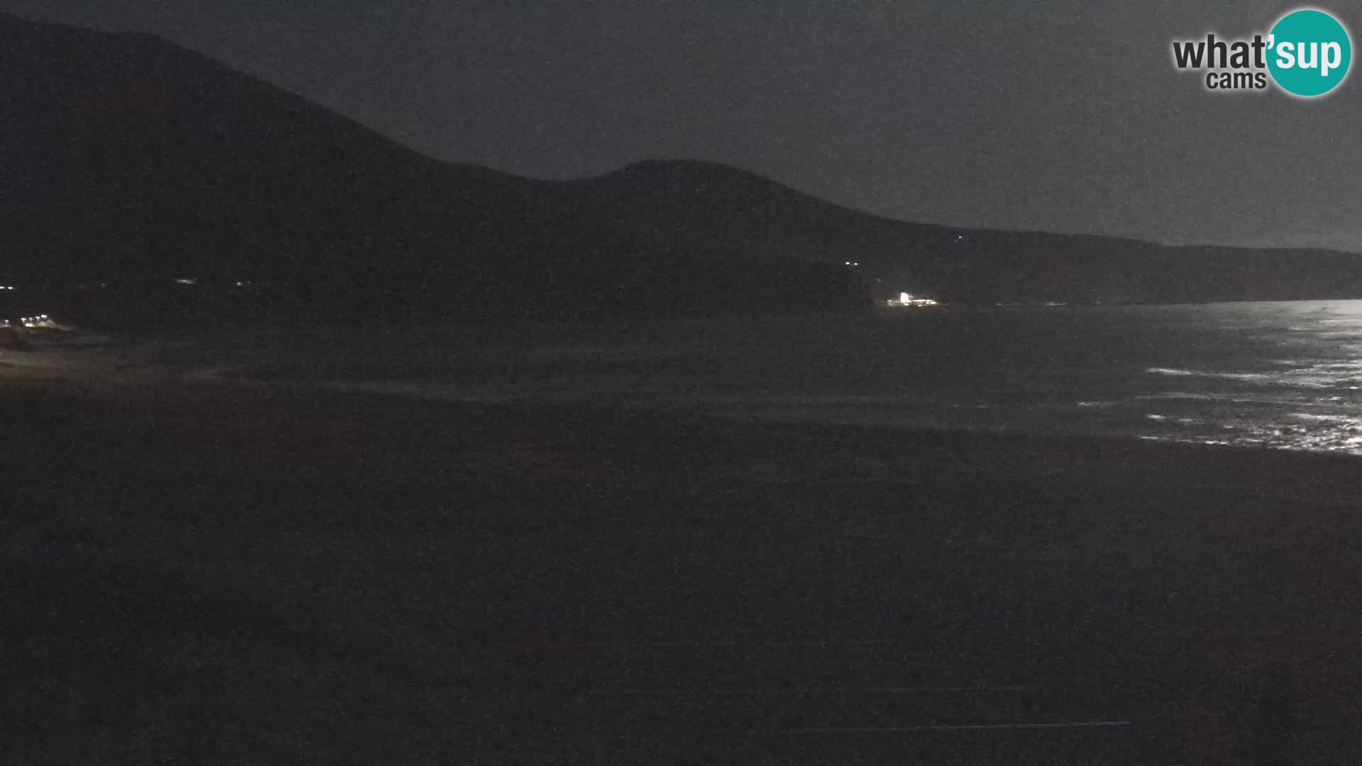 Live-Webcam am Strand von San Nicolò in Buggerru, Sardinien – Beobachten Sie die Wellen und den Sonnenuntergang