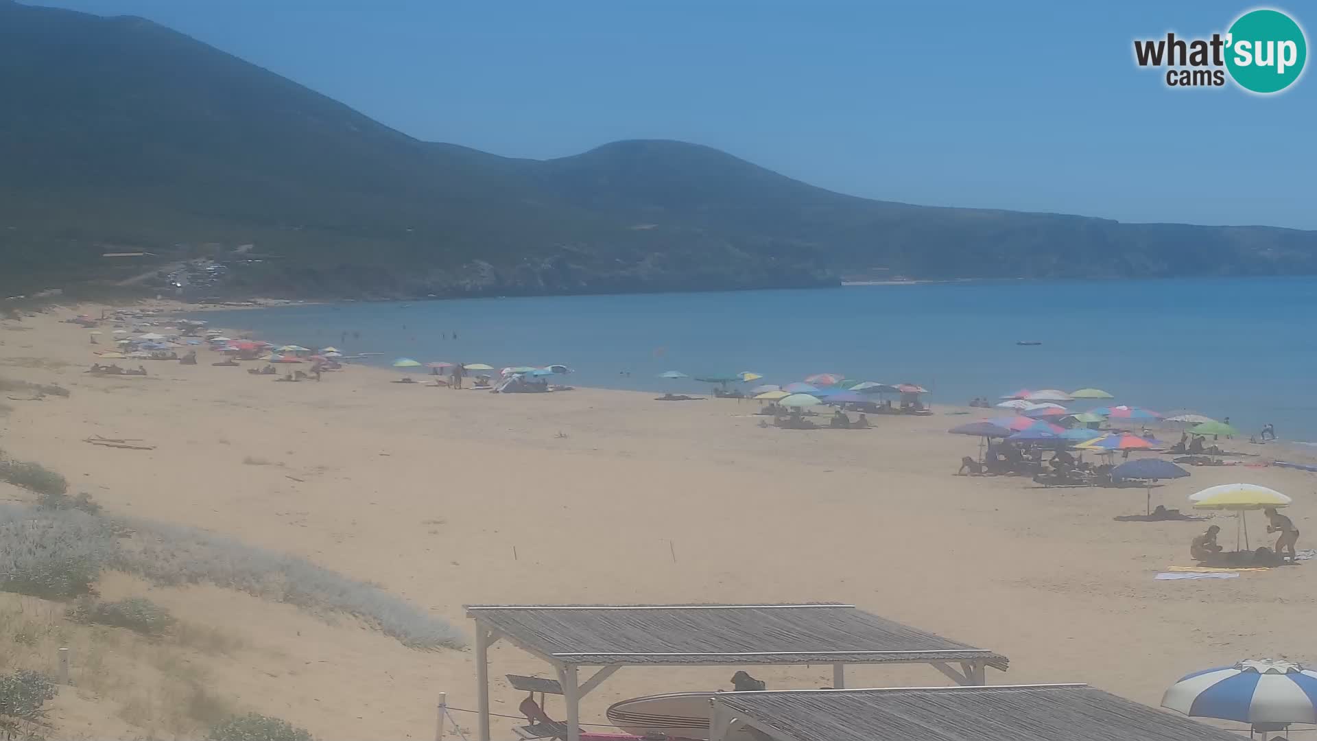 Live webcam plaže San Nicolò u Buggerru, Sardinija – uživajte u valovima i zalascima sunca