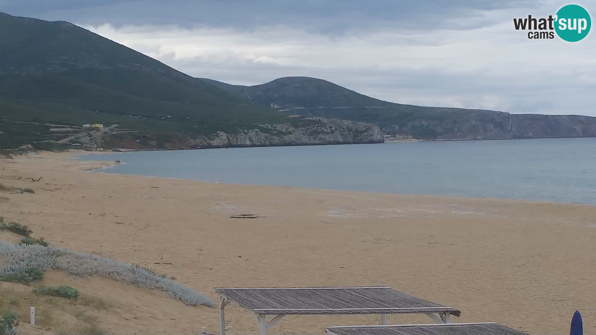 Live Beach Webcam San Nicolò, Buggerru, Sardinia – Watch the Waves and Sunset
