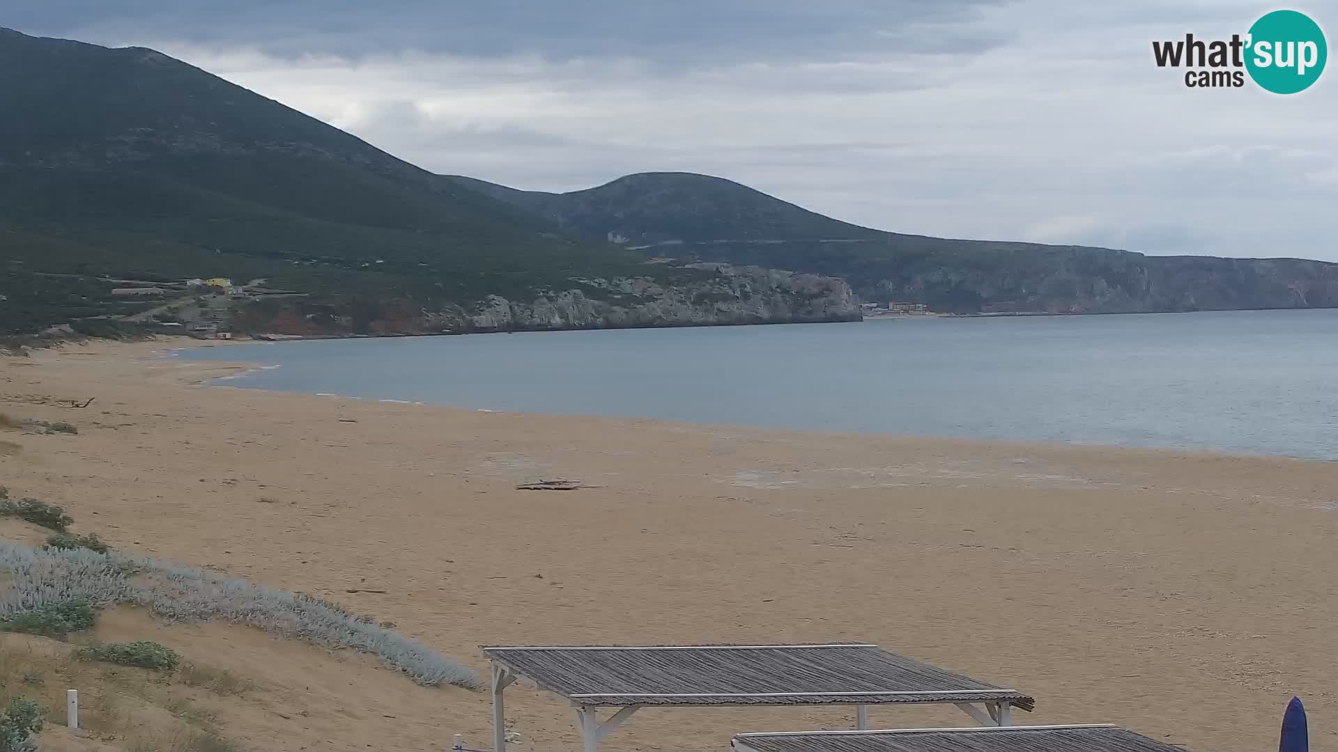 Live Beach Webcam San Nicolò, Buggerru, Sardinia – Watch the Waves and Sunset