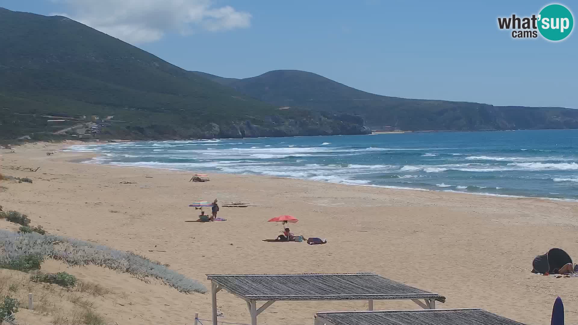 Live Beach Webcam San Nicolò, Buggerru, Sardinia – Watch the Waves and Sunset