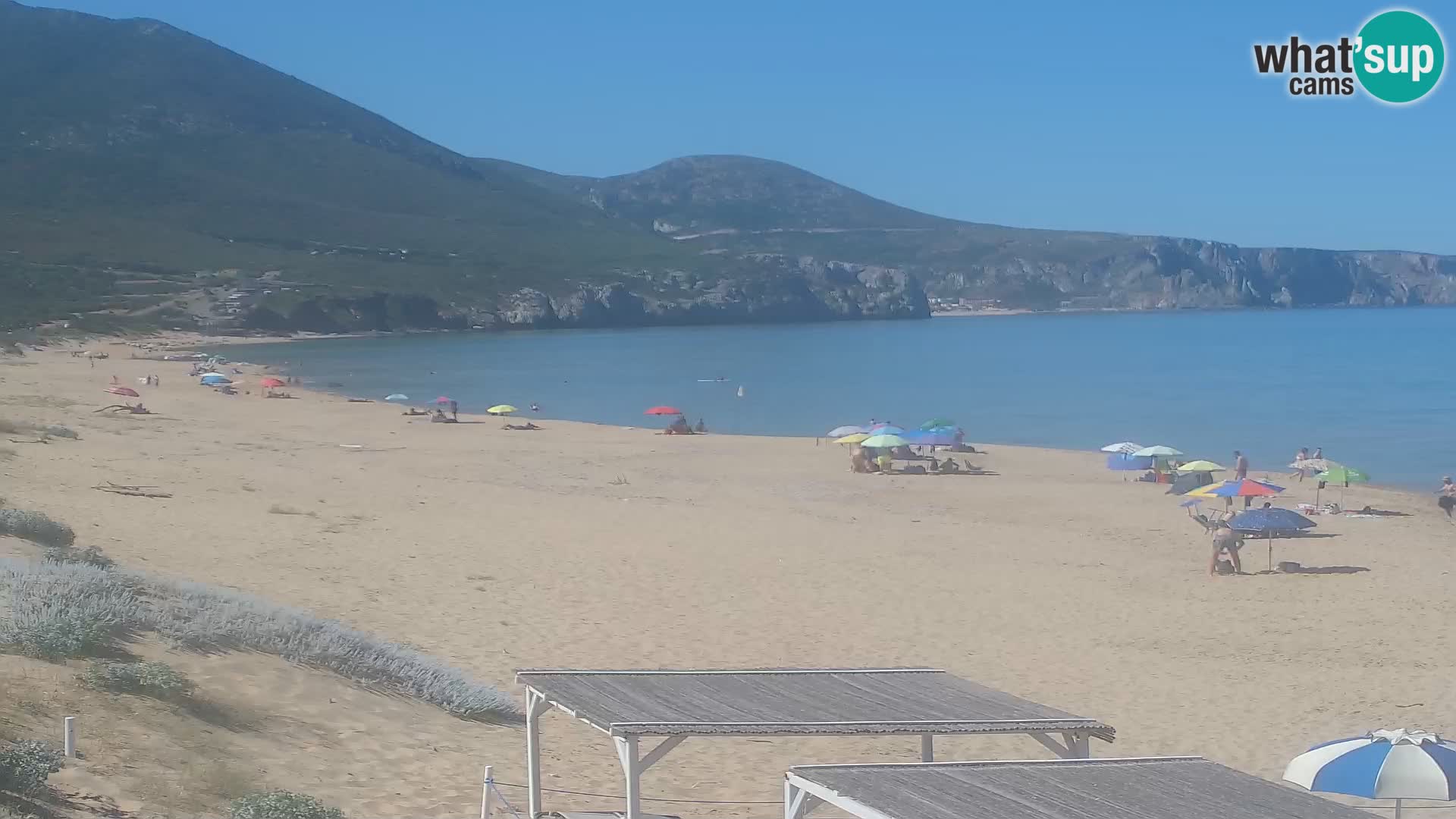 Live Beach Webcam San Nicolò, Buggerru, Sardinia – Watch the Waves and Sunset
