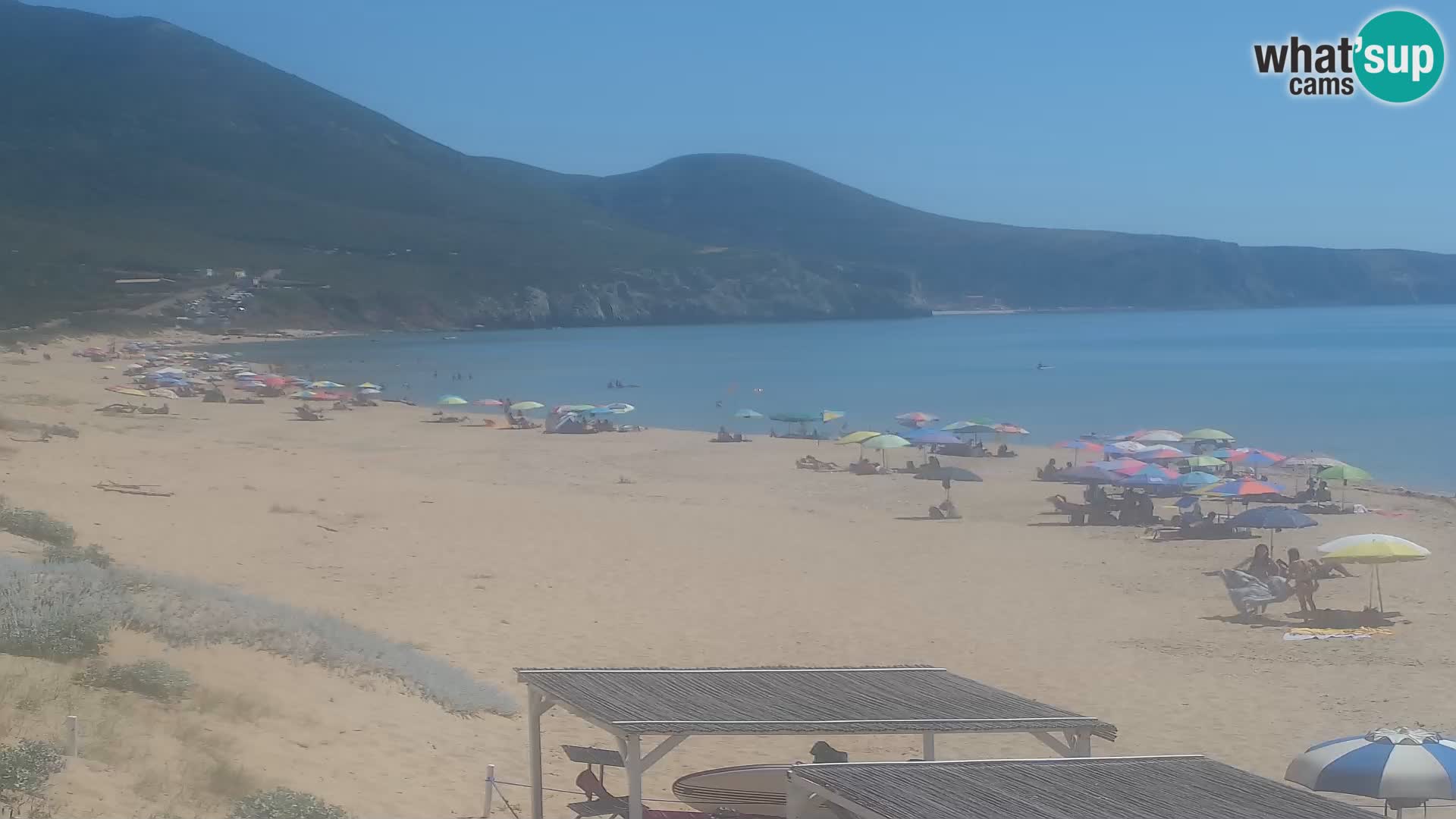 Live Beach Webcam San Nicolò, Buggerru, Sardinia – Watch the Waves and Sunset