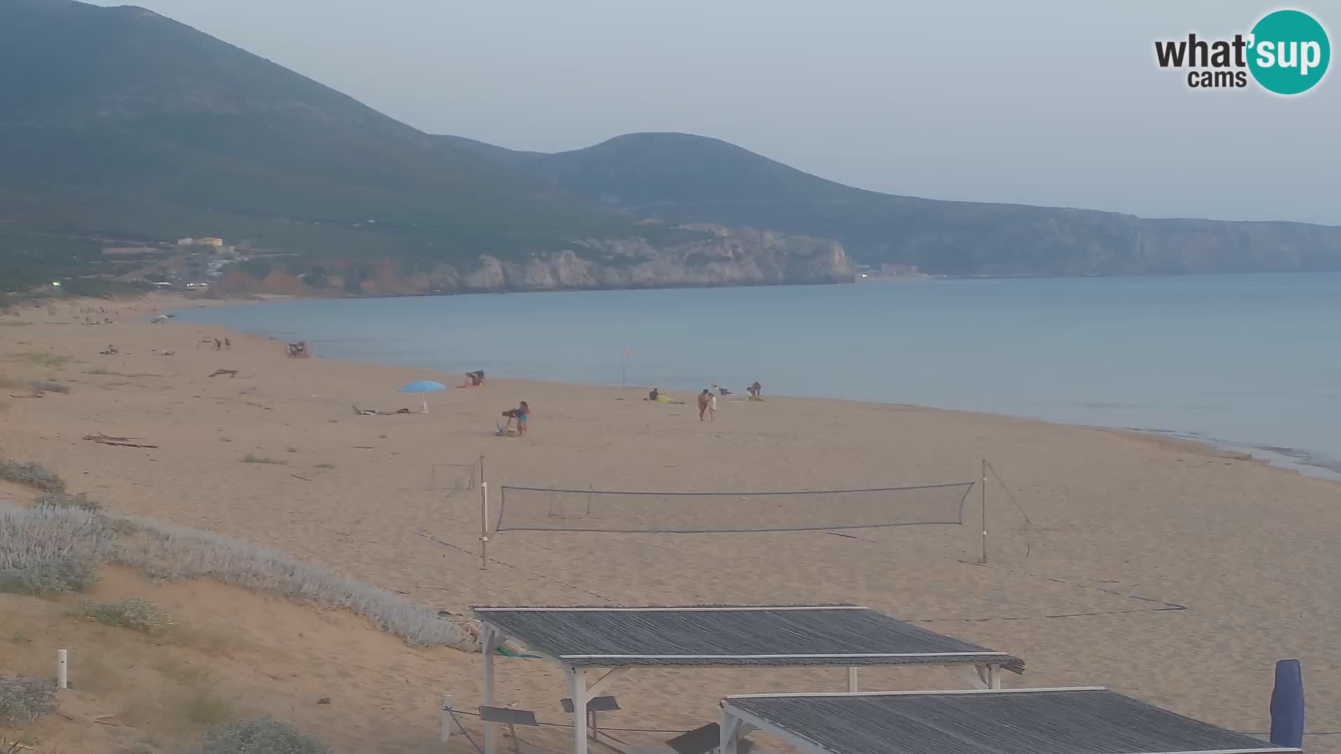 Spiaggia di San Nicolò webcam a Buggerru, Sardegna – Ammira le onde e i tramonti