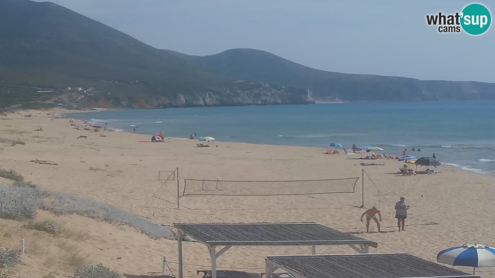Live webcam plaže San Nicolò u Buggerru, Sardinija – uživajte u valovima i zalascima sunca