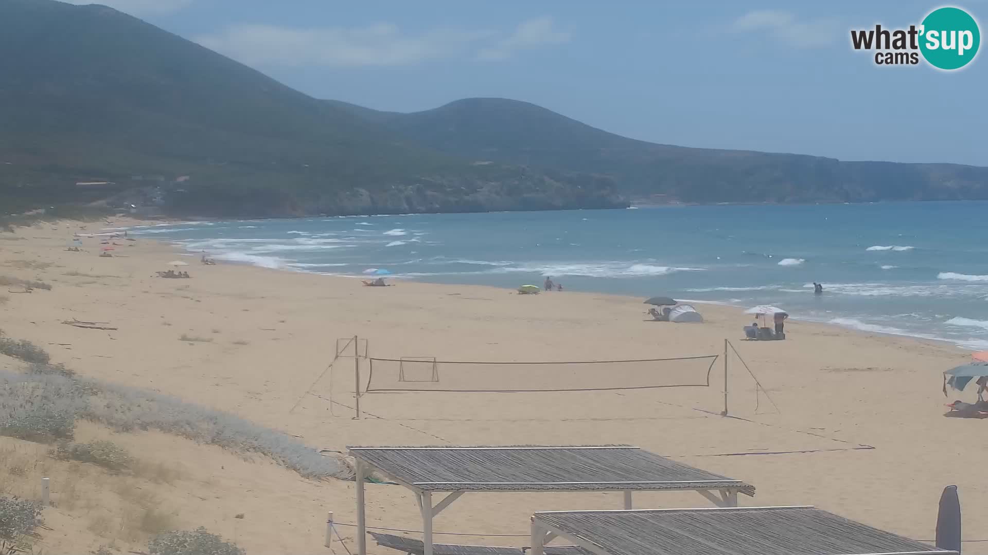 Live Beach Webcam San Nicolò, Buggerru, Sardinia – Watch the Waves and Sunset