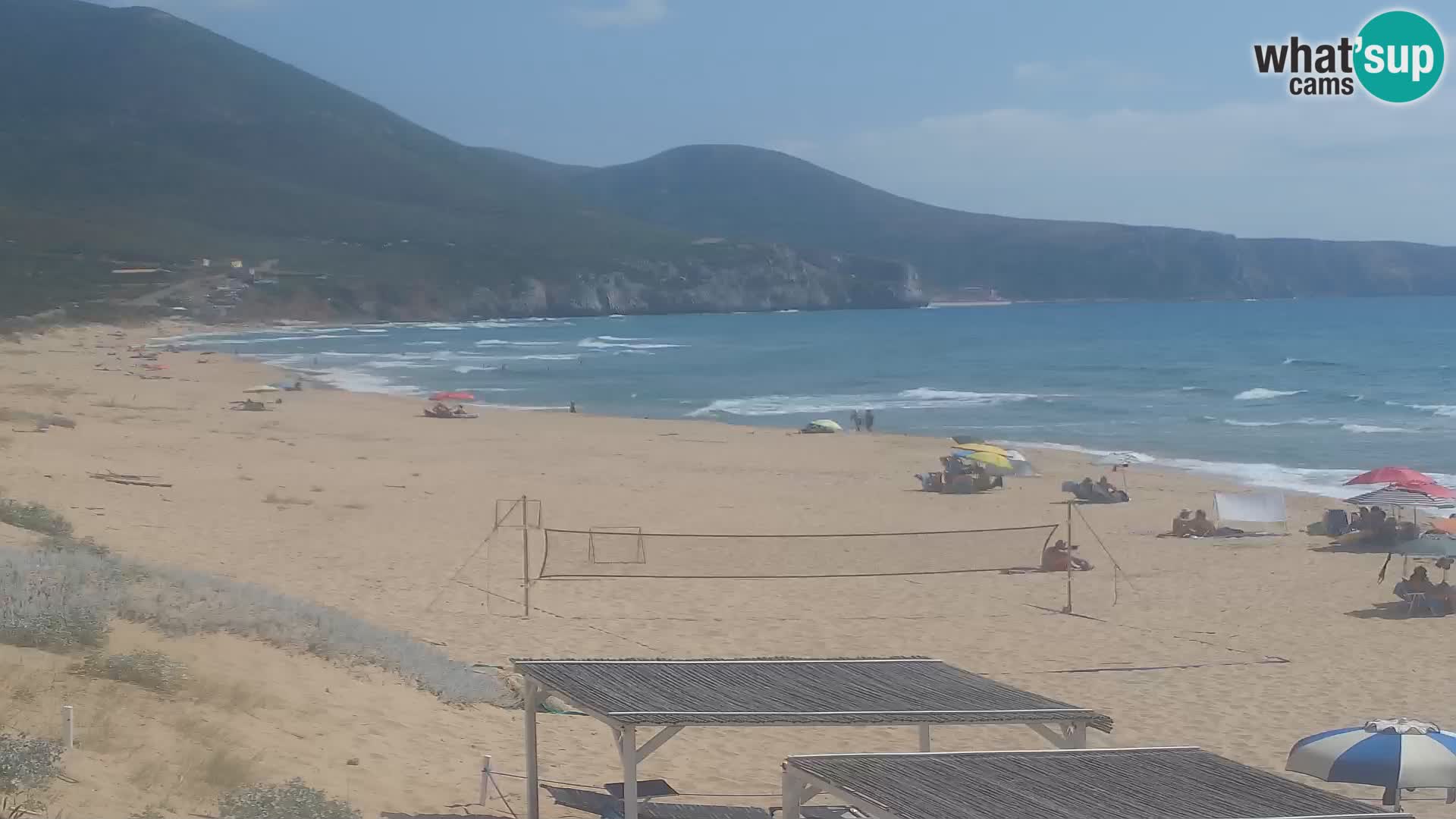 Live Beach Webcam San Nicolò, Buggerru, Sardinia – Watch the Waves and Sunset