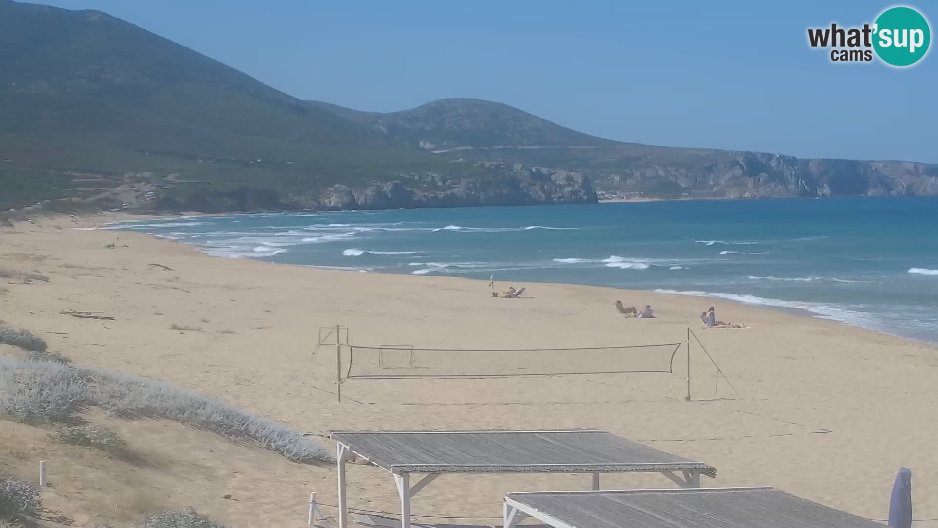 Live Beach Webcam San Nicolò, Buggerru, Sardinia – Watch the Waves and Sunset