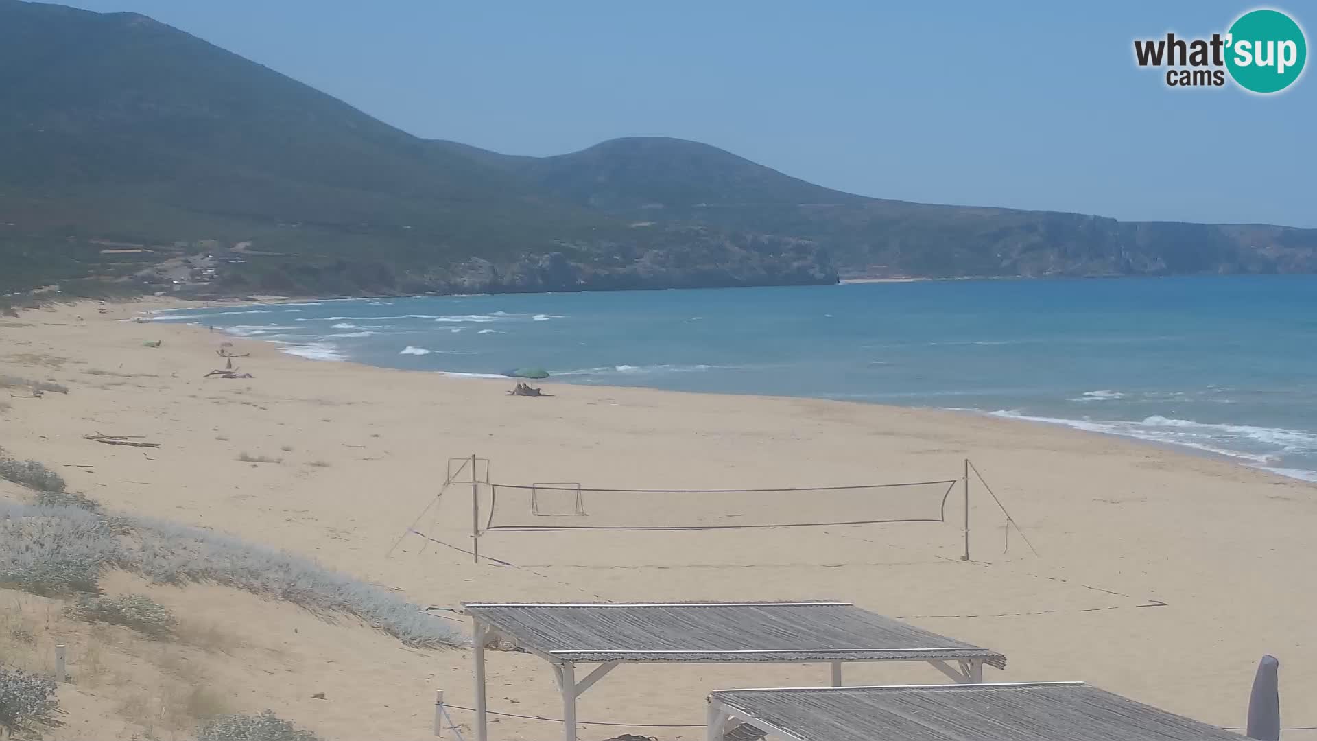 Live Beach Webcam San Nicolò, Buggerru, Sardinia – Watch the Waves and Sunset