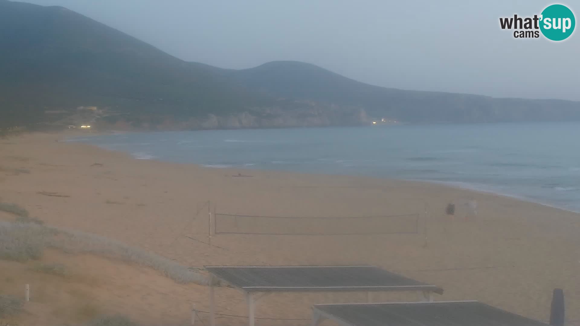 Live webcam plaže San Nicolò u Buggerru, Sardinija – uživajte u valovima i zalascima sunca