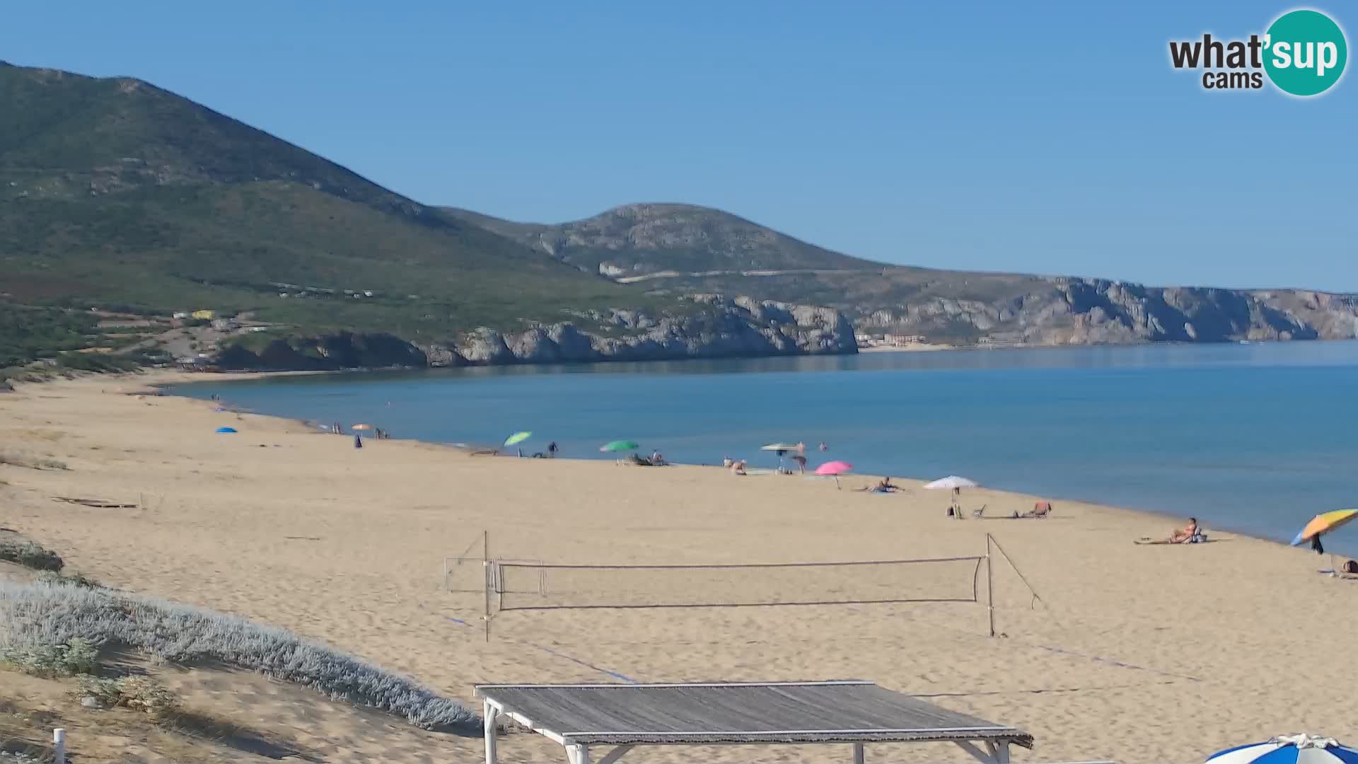 Live Beach Webcam San Nicolò, Buggerru, Sardinia – Watch the Waves and Sunset