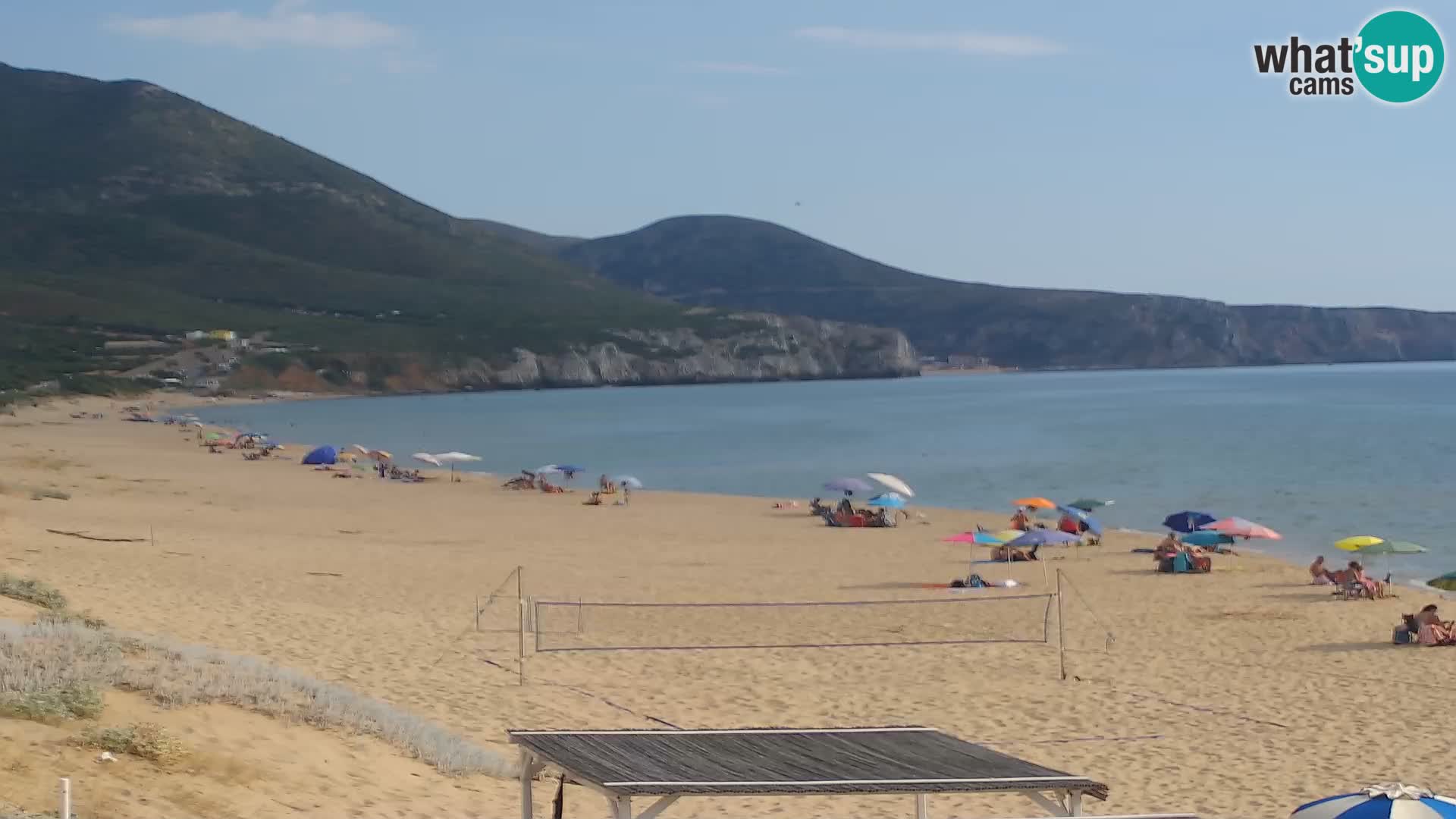 Live Beach Webcam San Nicolò, Buggerru, Sardinia – Watch the Waves and Sunset