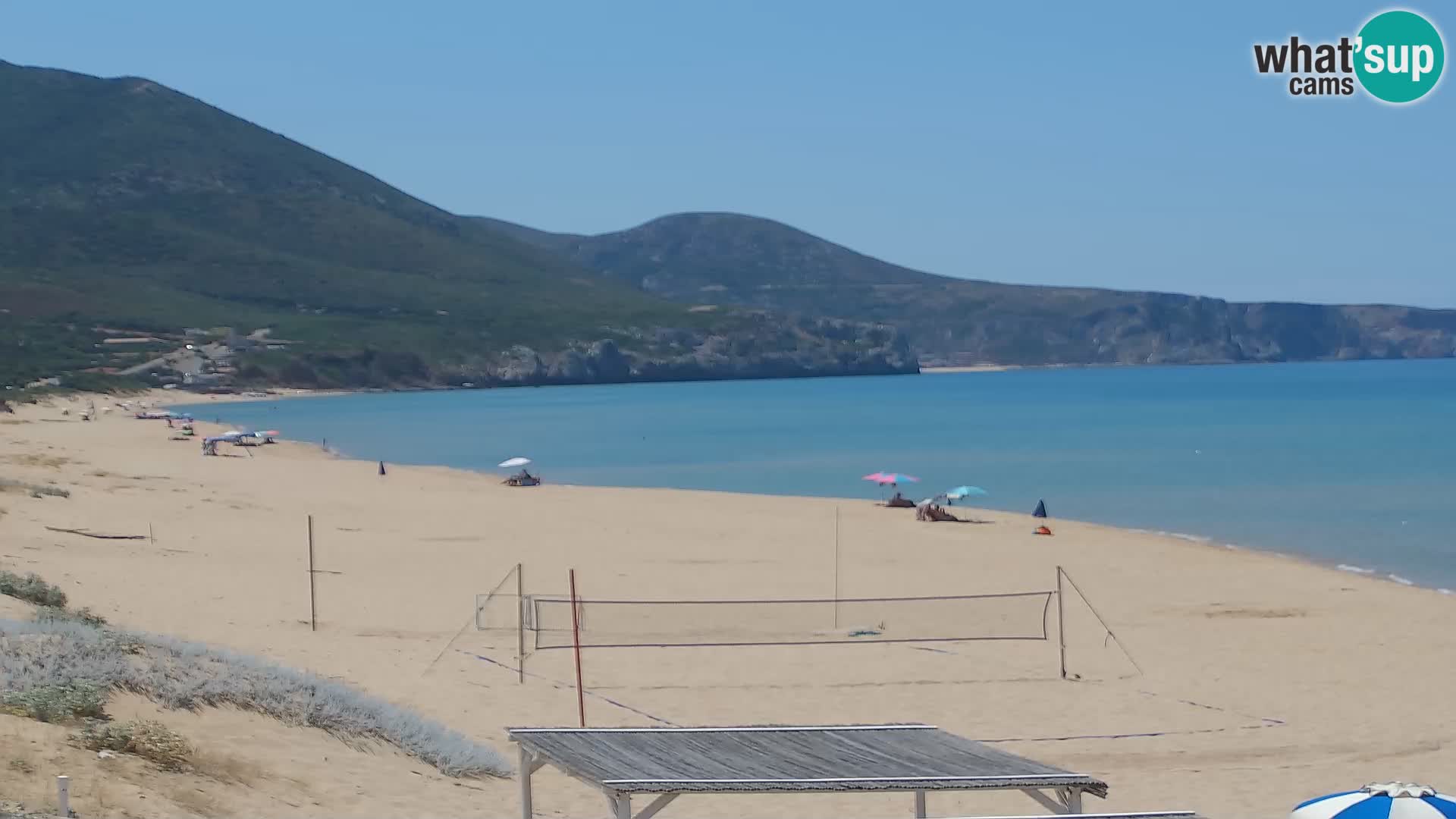 Live webcam plaže San Nicolò u Buggerru, Sardinija – uživajte u valovima i zalascima sunca
