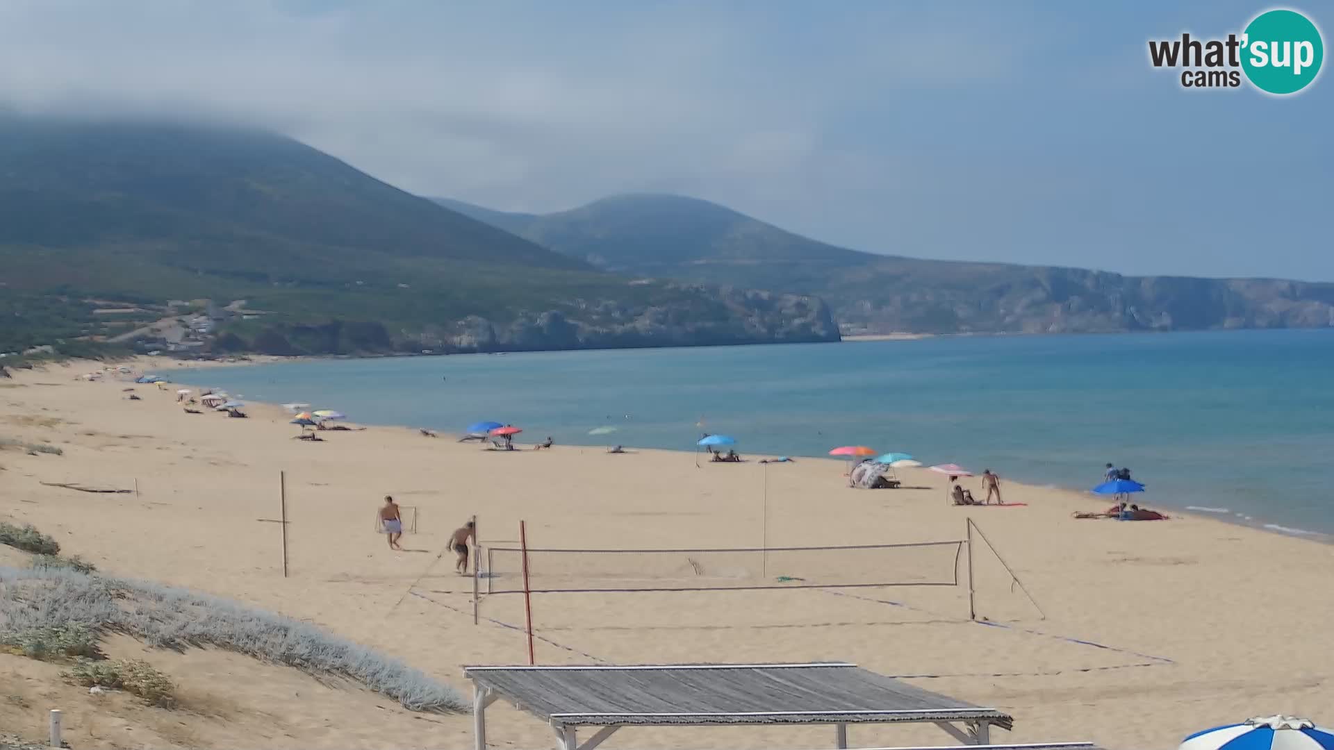 Spiaggia di San Nicolò webcam a Buggerru, Sardegna – Ammira le onde e i tramonti