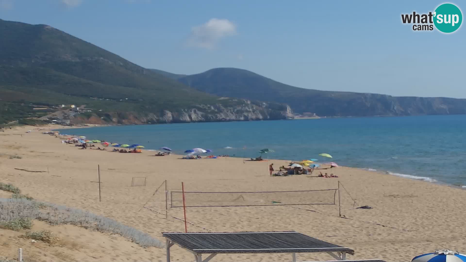 Live Beach Webcam San Nicolò, Buggerru, Sardinia – Watch the Waves and Sunset