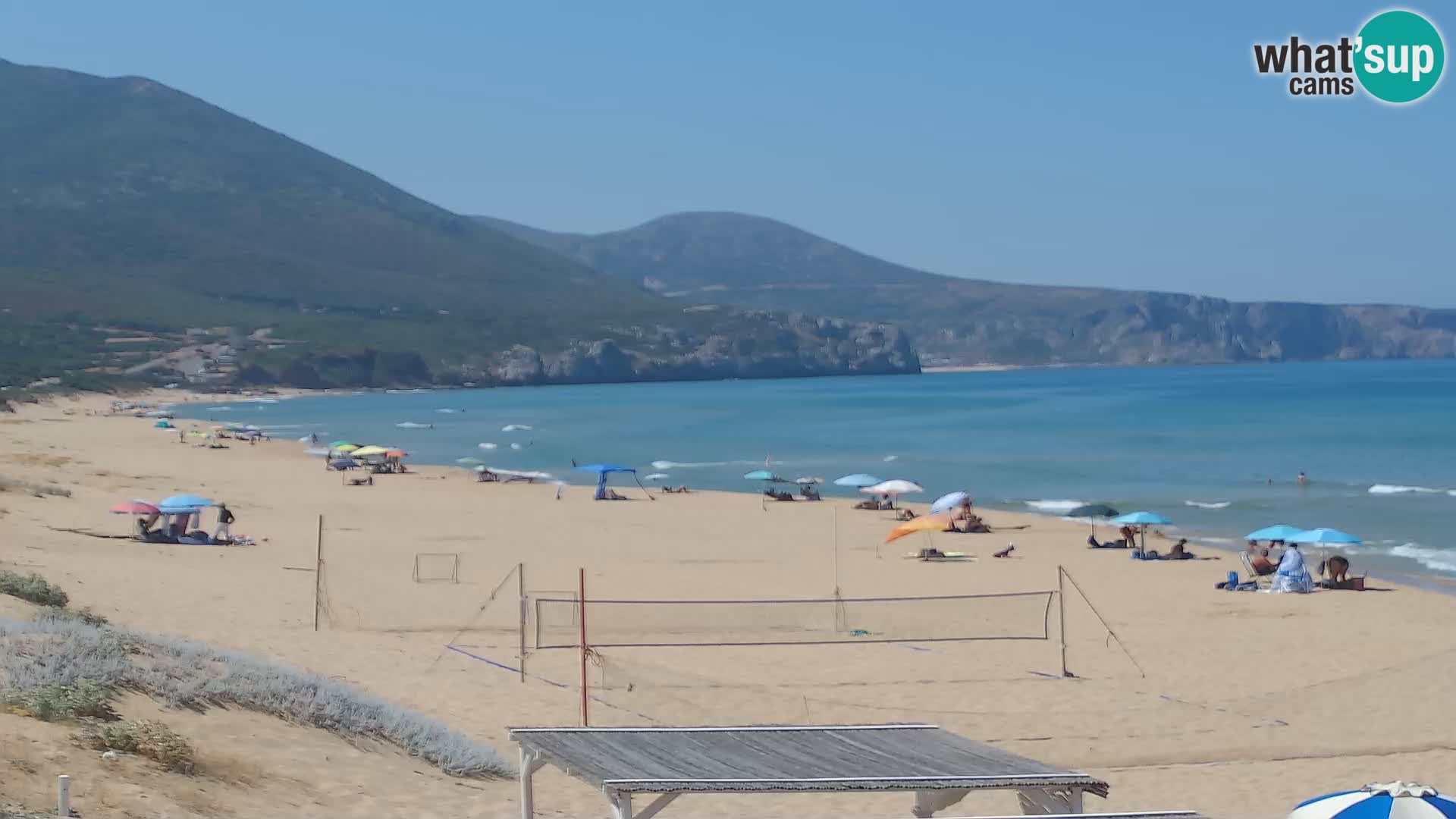 Live webcam plaže San Nicolò u Buggerru, Sardinija – uživajte u valovima i zalascima sunca
