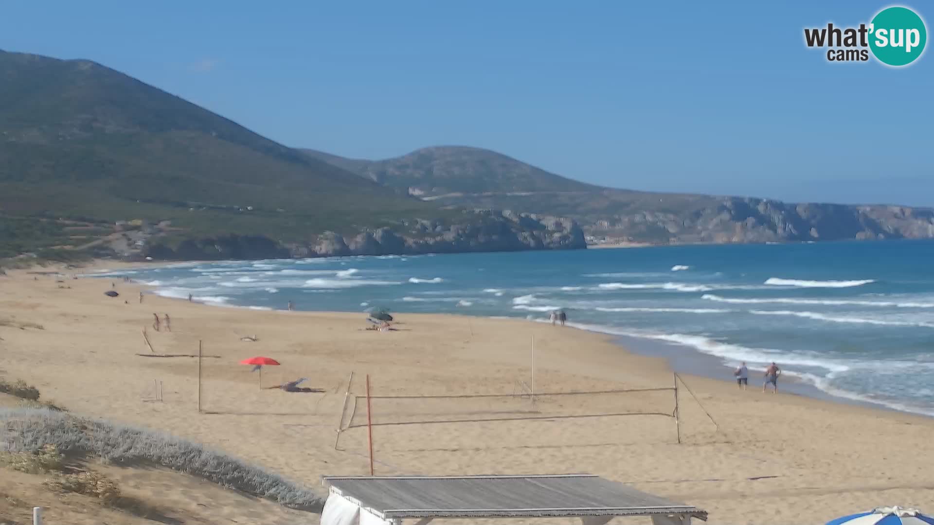 Live Beach Webcam San Nicolò, Buggerru, Sardinia – Watch the Waves and Sunset