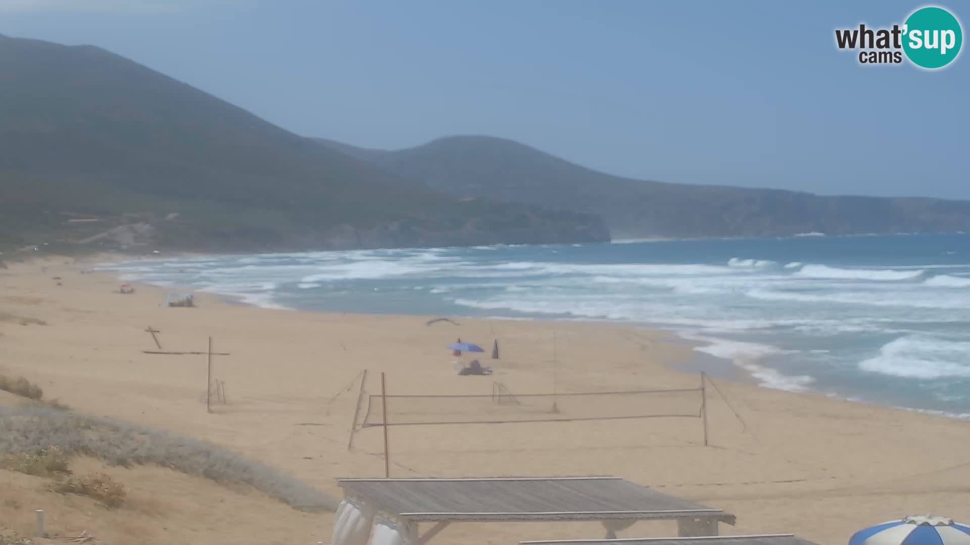 Live Beach Webcam San Nicolò, Buggerru, Sardinia – Watch the Waves and Sunset
