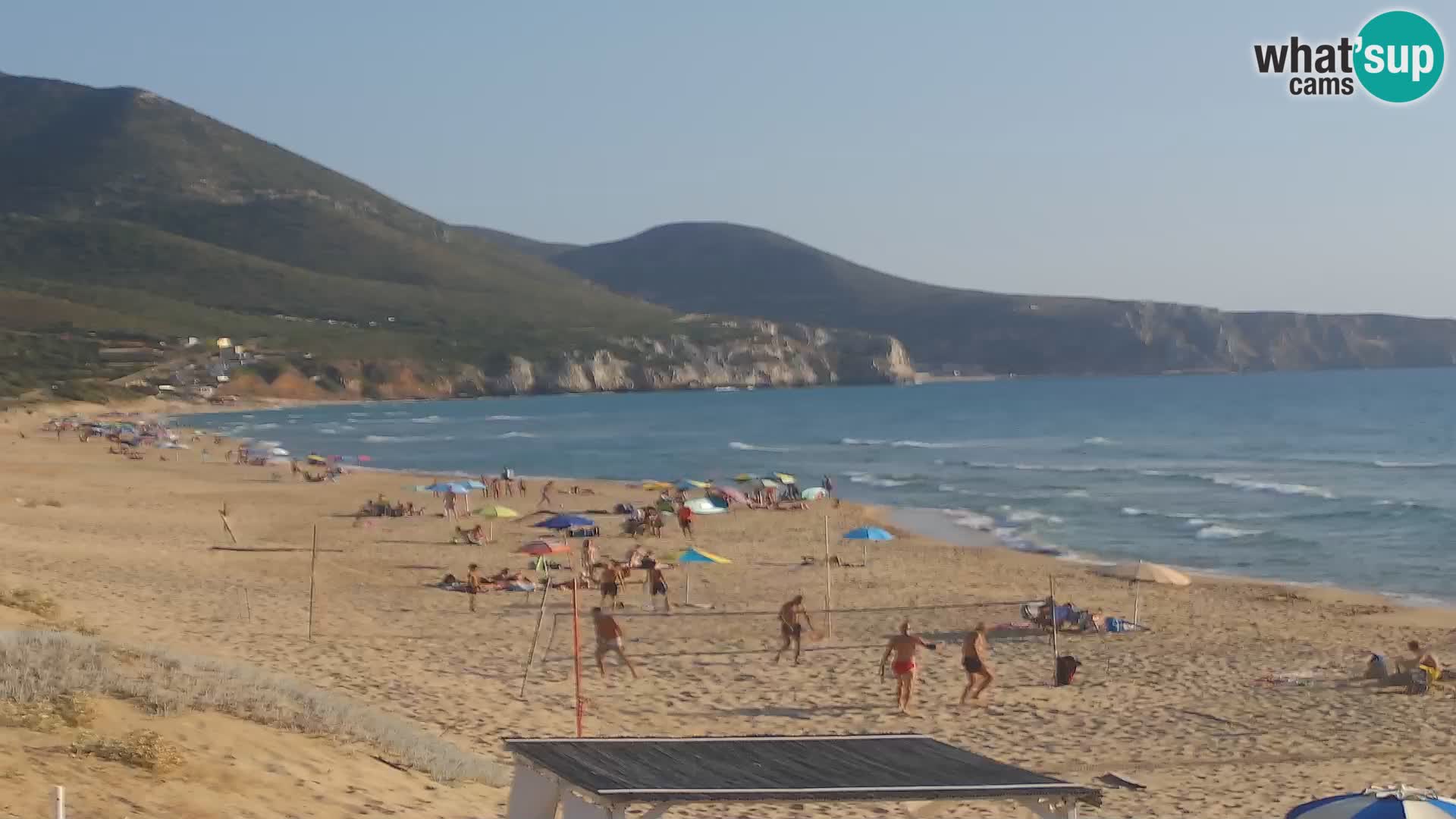 Live Beach Webcam San Nicolò, Buggerru, Sardinia – Watch the Waves and Sunset