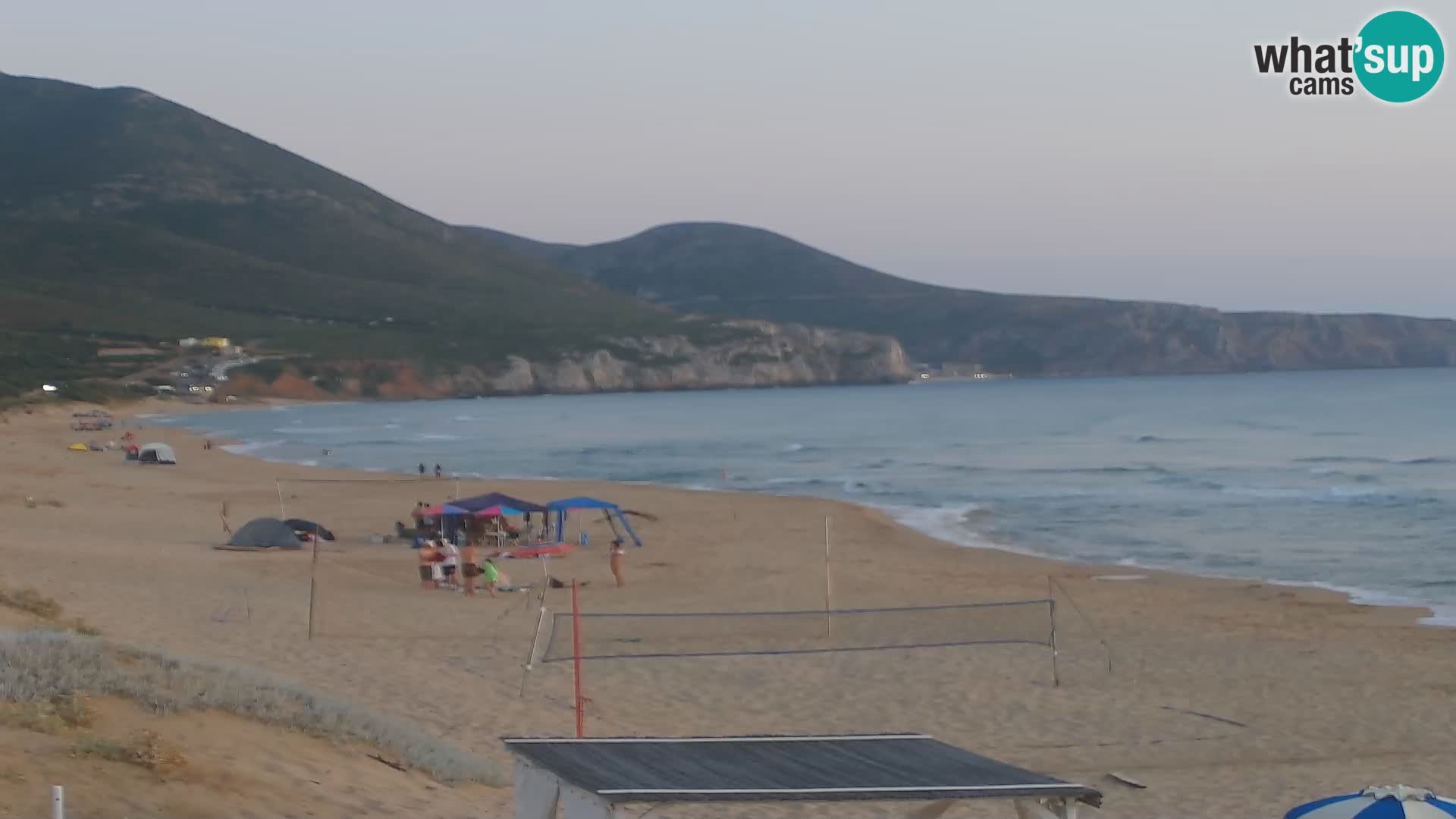 Live Beach Webcam San Nicolò, Buggerru, Sardinia – Watch the Waves and Sunset