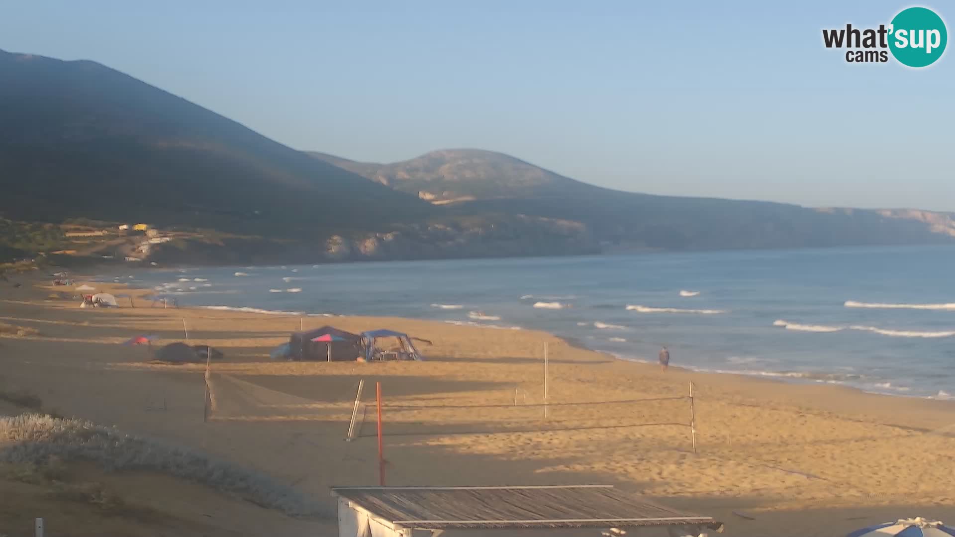 Live Beach Webcam San Nicolò, Buggerru, Sardinia – Watch the Waves and Sunset