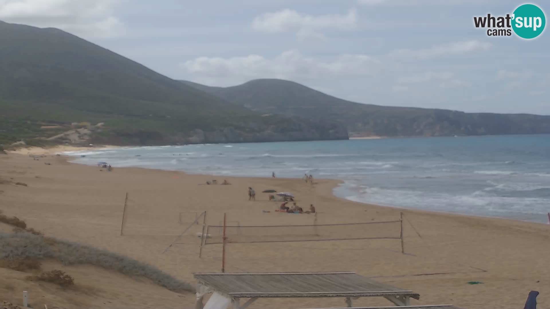 Live Beach Webcam San Nicolò, Buggerru, Sardinia – Watch the Waves and Sunset