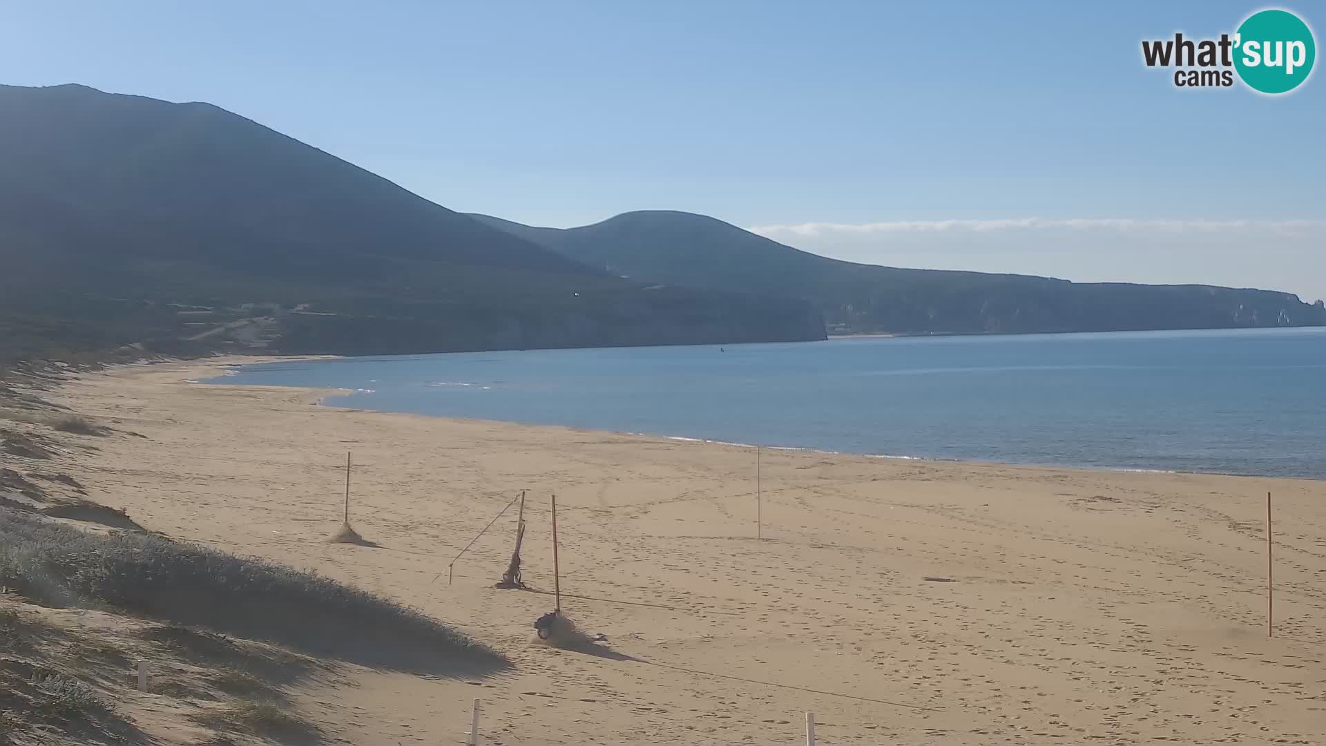 Live Beach Webcam San Nicolò, Buggerru, Sardinia – Watch the Waves and Sunset