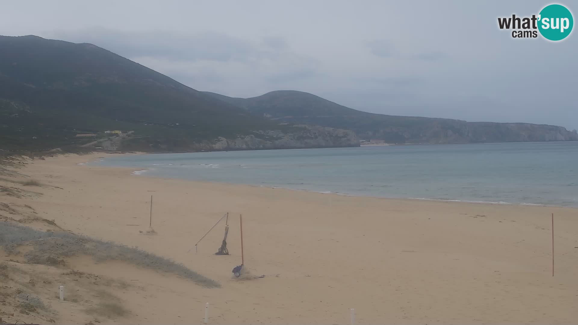Live webcam plaže San Nicolò u Buggerru, Sardinija – uživajte u valovima i zalascima sunca