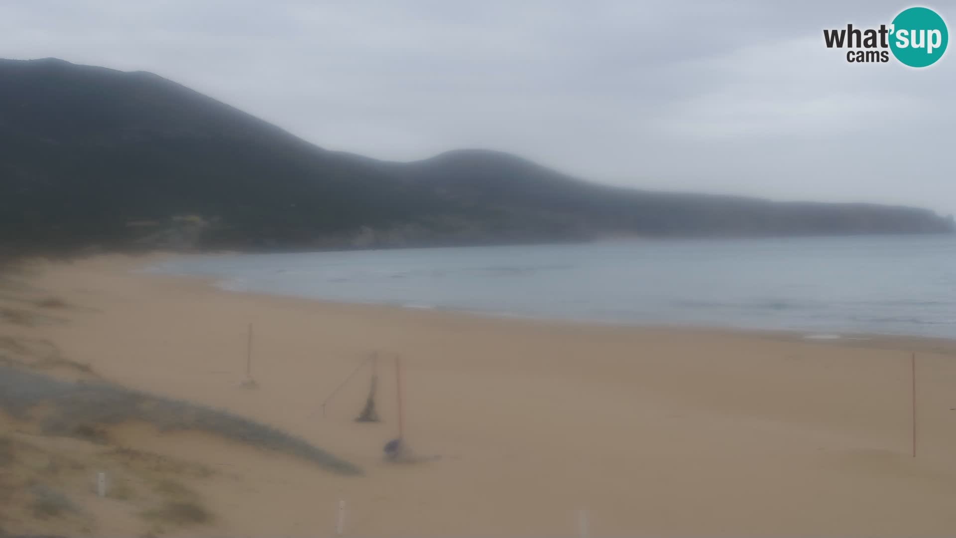 Webcam en vivo de la playa de San Nicolò en Buggerru, Cerdeña – admira las olas y los atardeceres