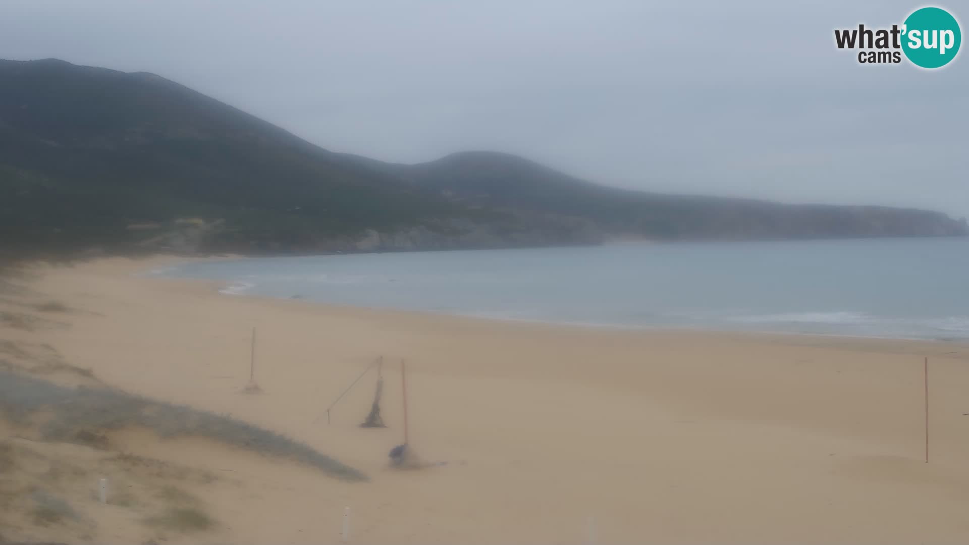 Live webcam plaže San Nicolò u Buggerru, Sardinija – uživajte u valovima i zalascima sunca