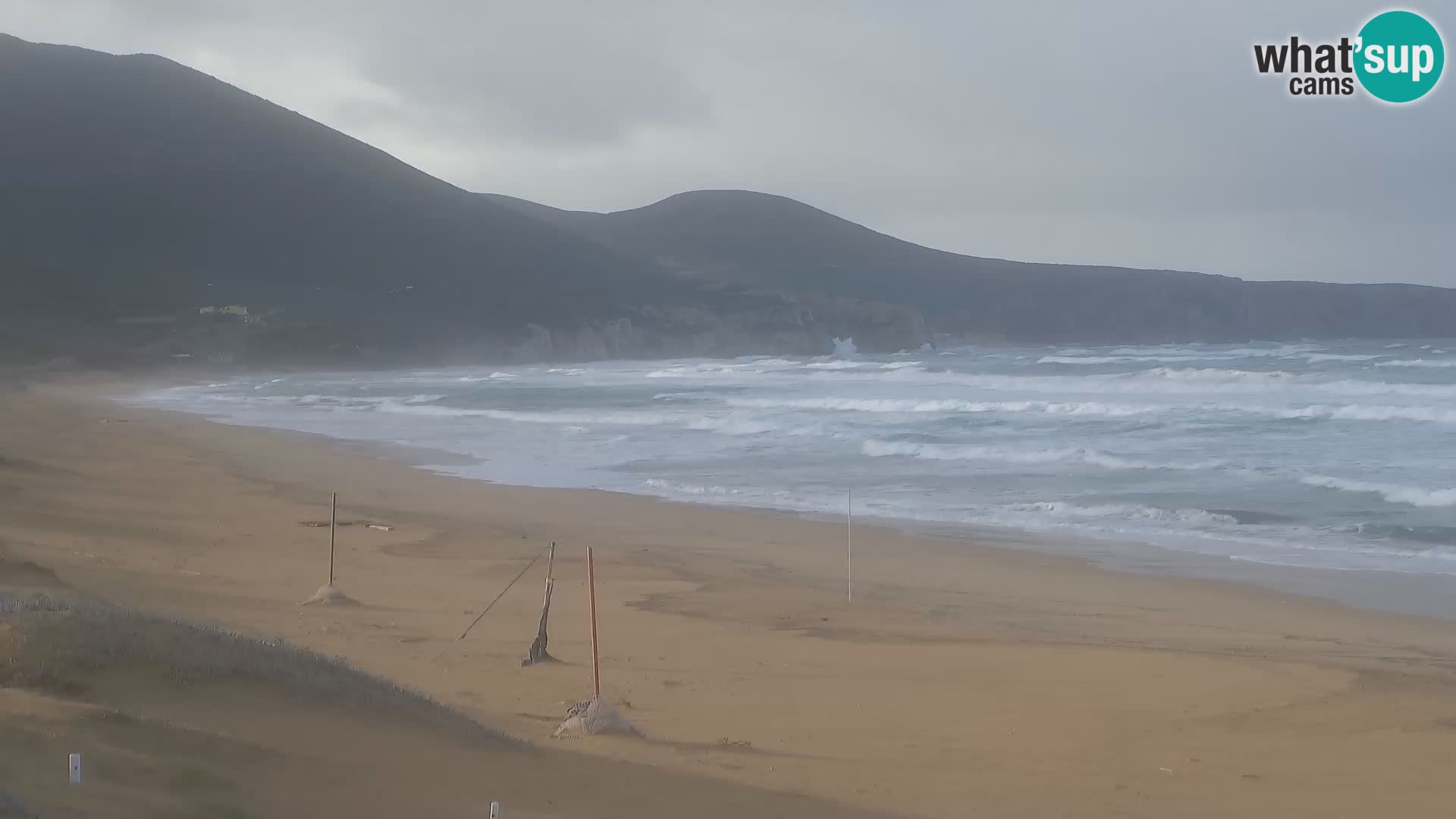 Live Beach Webcam San Nicolò, Buggerru, Sardinia – Watch the Waves and Sunset