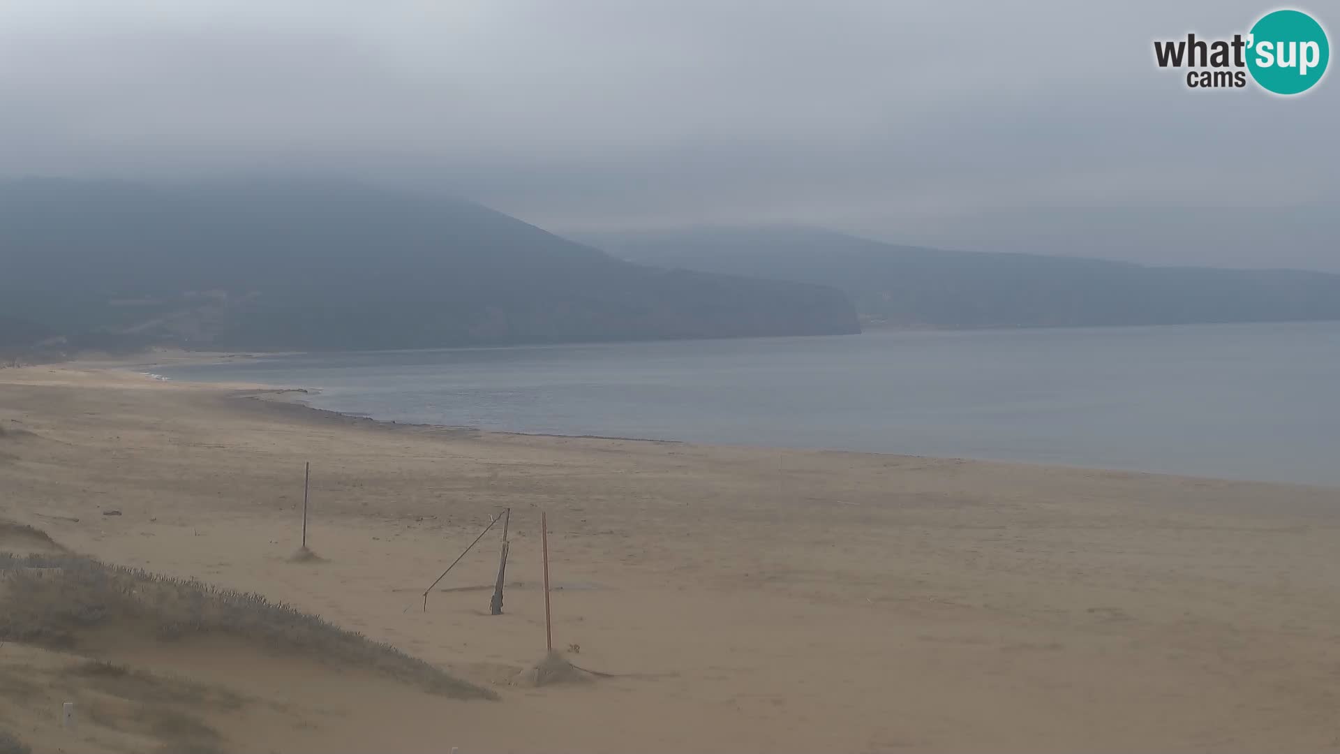 Spiaggia di San Nicolò webcam a Buggerru, Sardegna – Ammira le onde e i tramonti