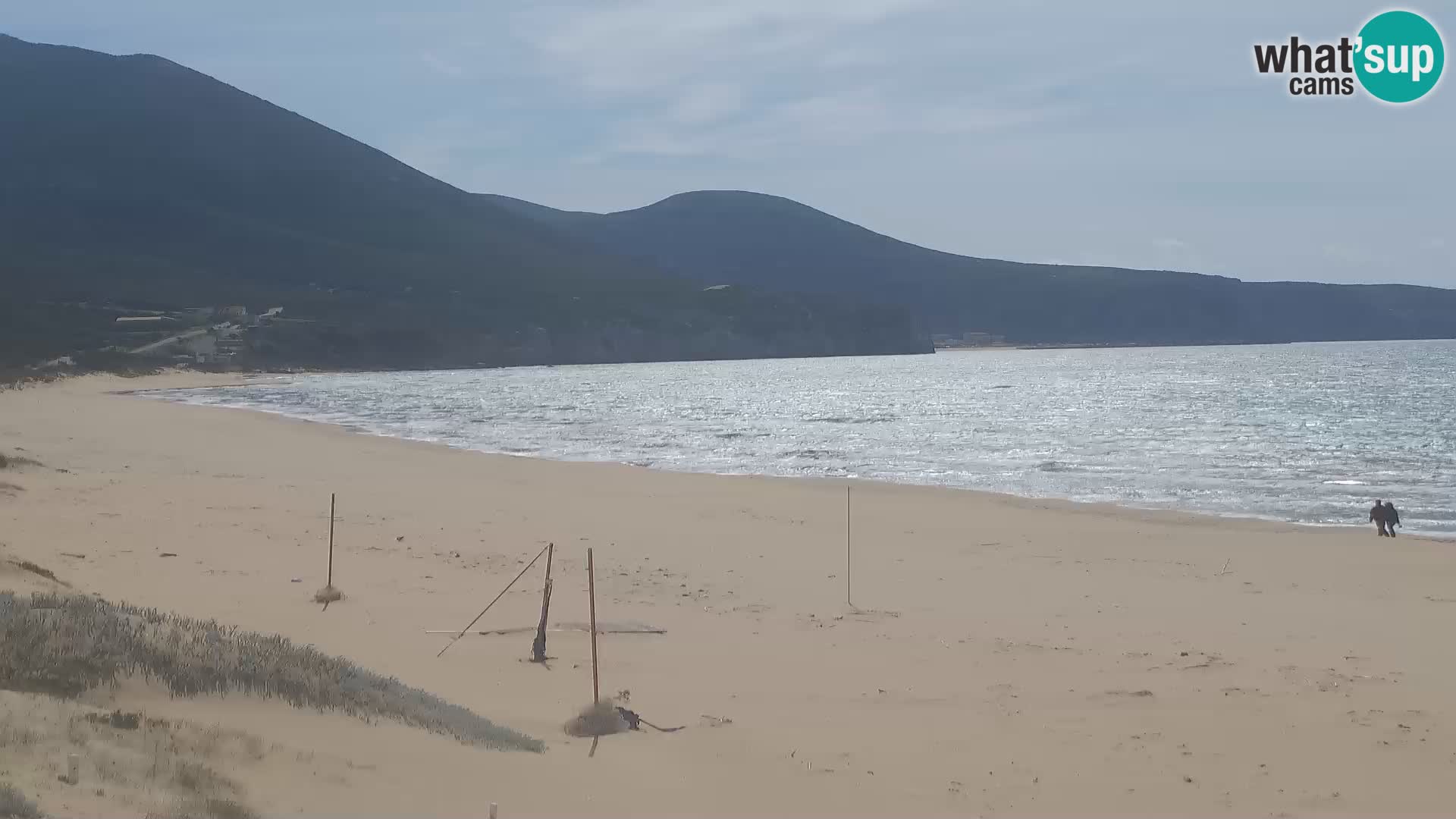 Live webcam plaže San Nicolò u Buggerru, Sardinija – uživajte u valovima i zalascima sunca