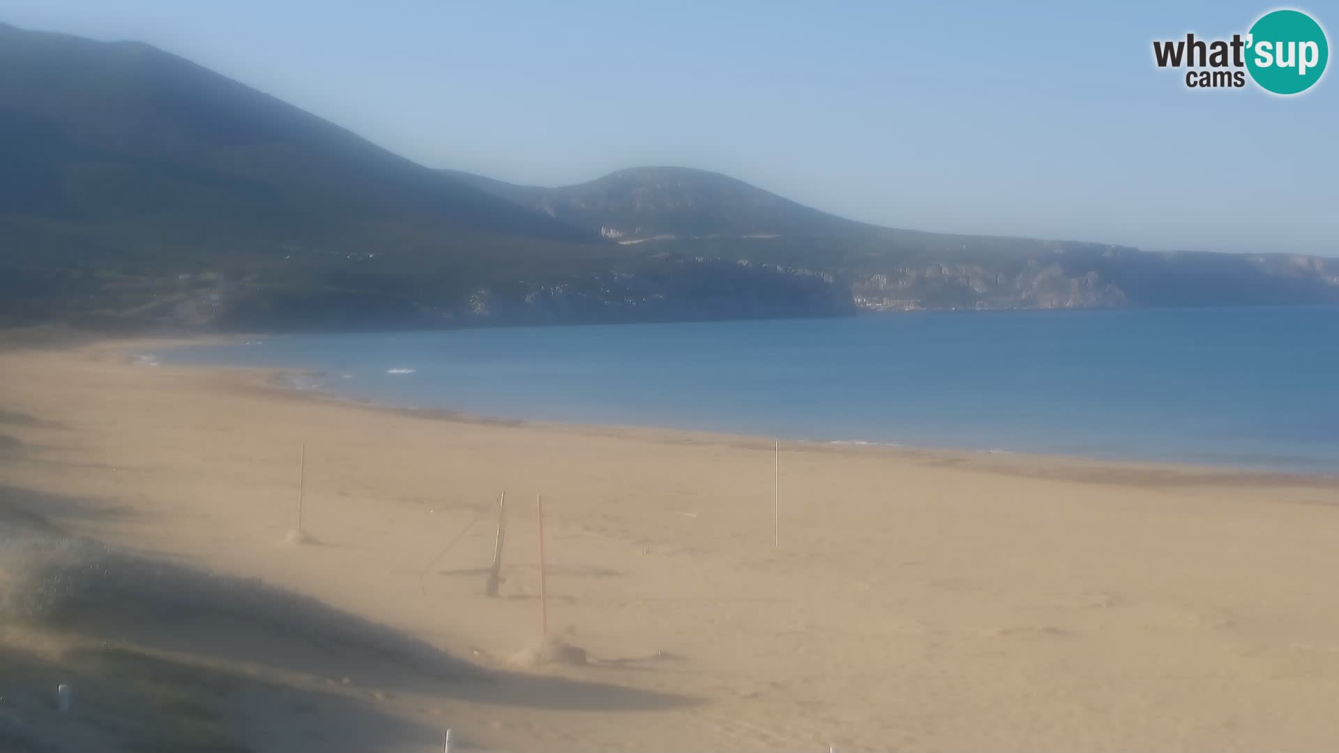 Spiaggia di San Nicolò webcam a Buggerru, Sardegna – Ammira le onde e i tramonti