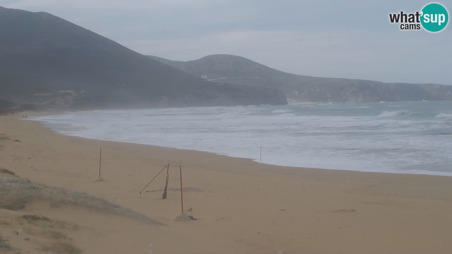 Live Beach Webcam San Nicolò, Buggerru, Sardinia – Watch the Waves and Sunset