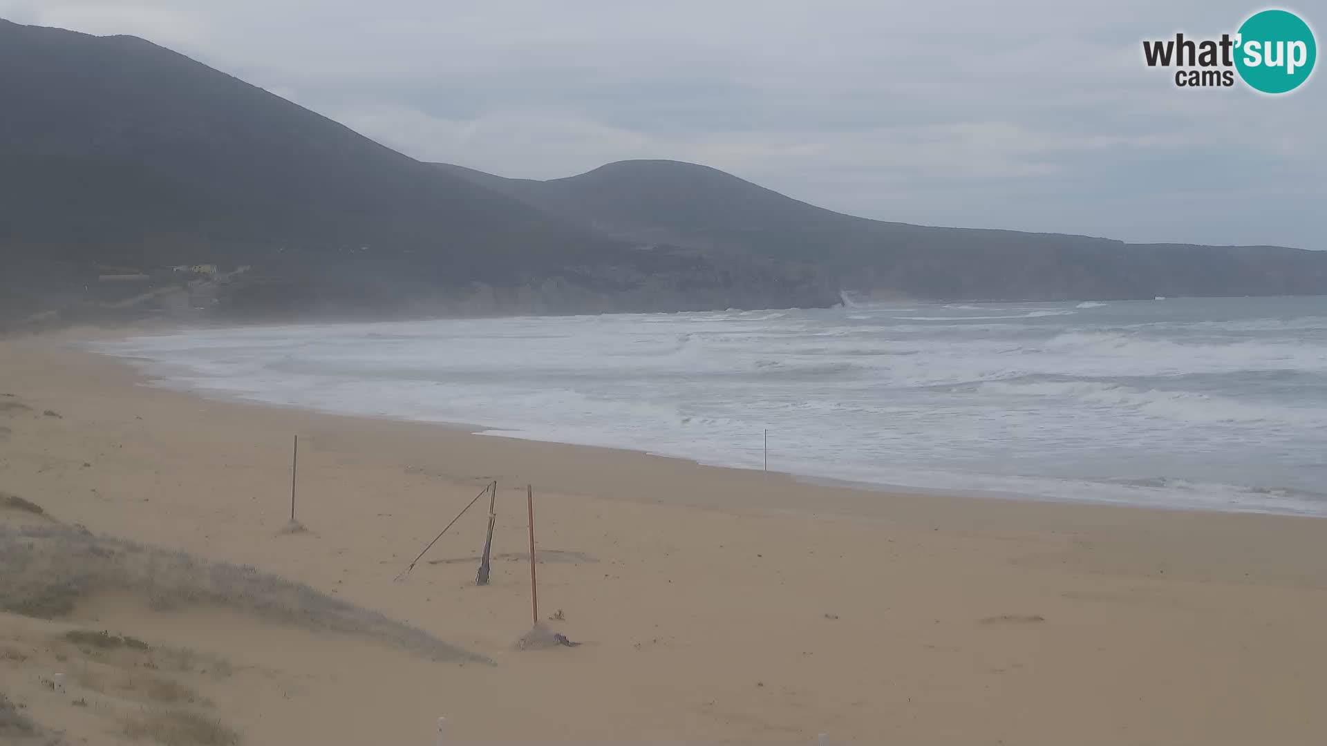 Live Beach Webcam San Nicolò, Buggerru, Sardinia – Watch the Waves and Sunset