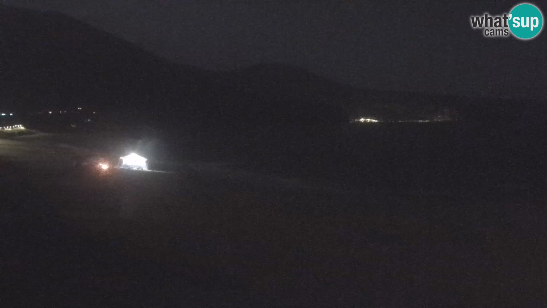 Live-Webcam am Strand von San Nicolò in Buggerru, Sardinien – Beobachten Sie die Wellen und den Sonnenuntergang