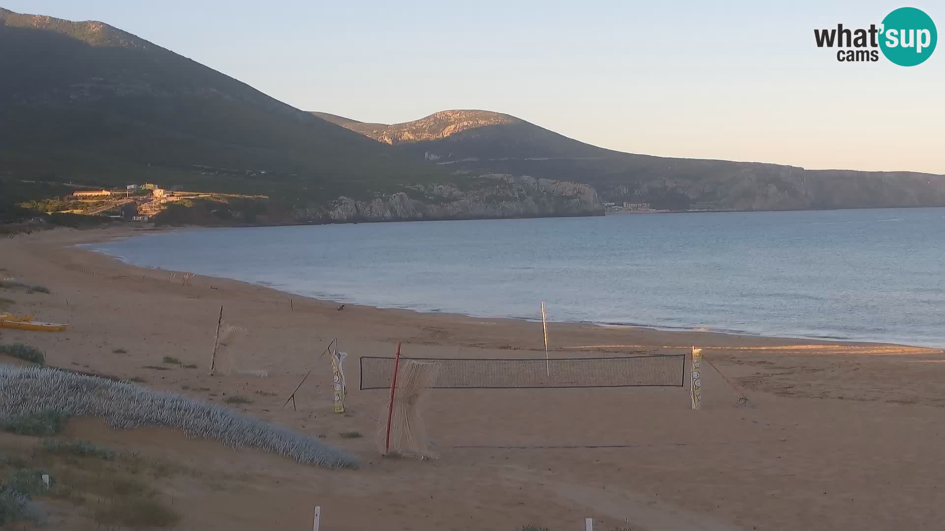 Live Beach Webcam San Nicolò, Buggerru, Sardinia – Watch the Waves and Sunset