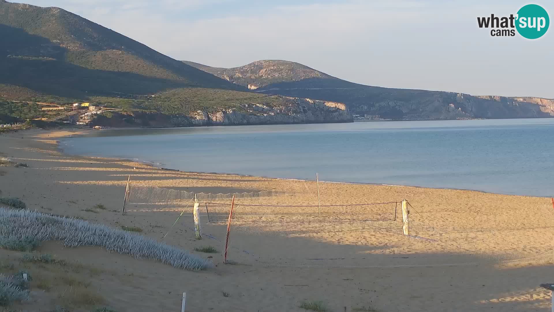 Live Beach Webcam San Nicolò, Buggerru, Sardinia – Watch the Waves and Sunset