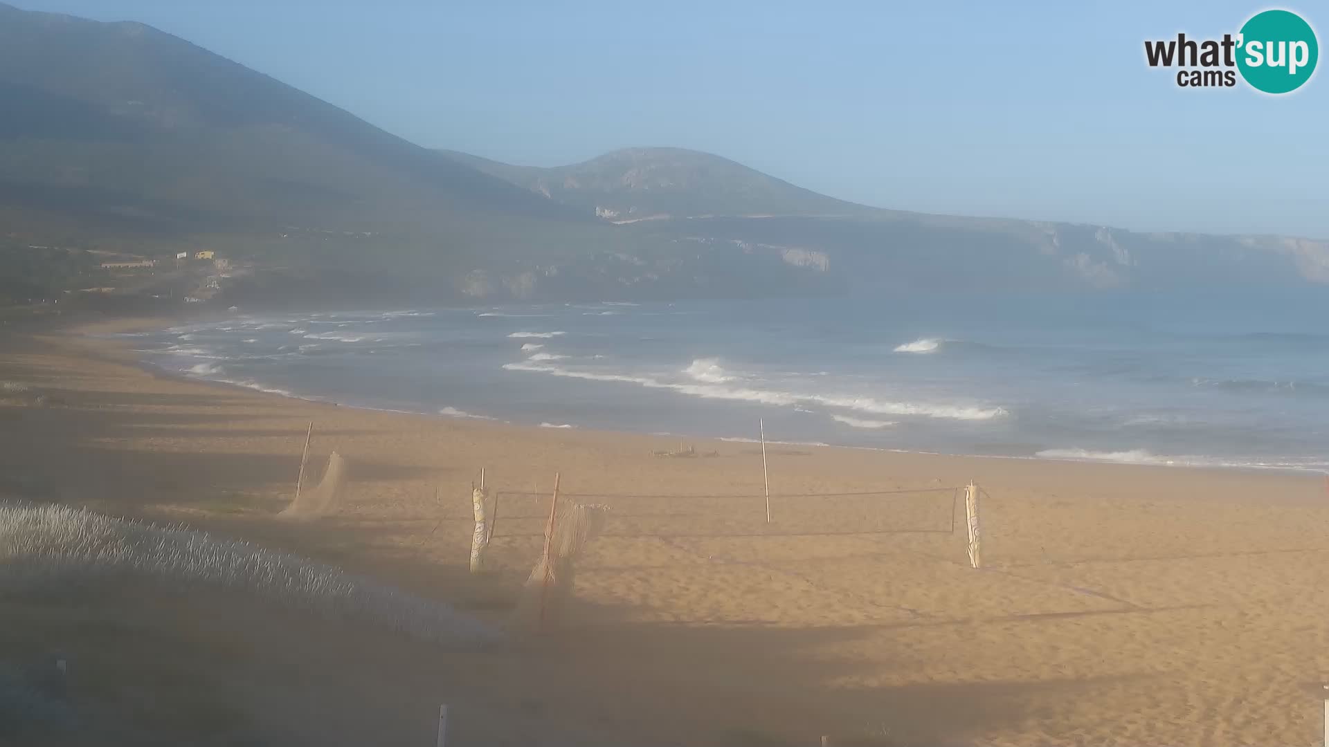Live Beach Webcam San Nicolò, Buggerru, Sardinia – Watch the Waves and Sunset