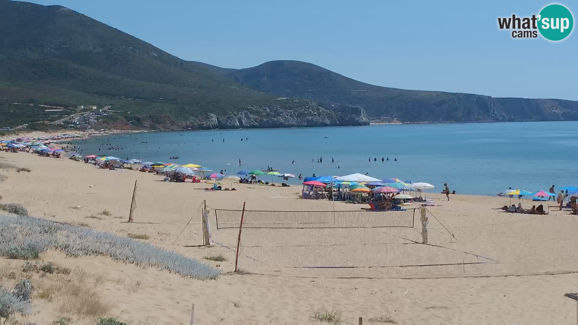 Live Beach Webcam San Nicolò, Buggerru, Sardinia – Watch the Waves and Sunset