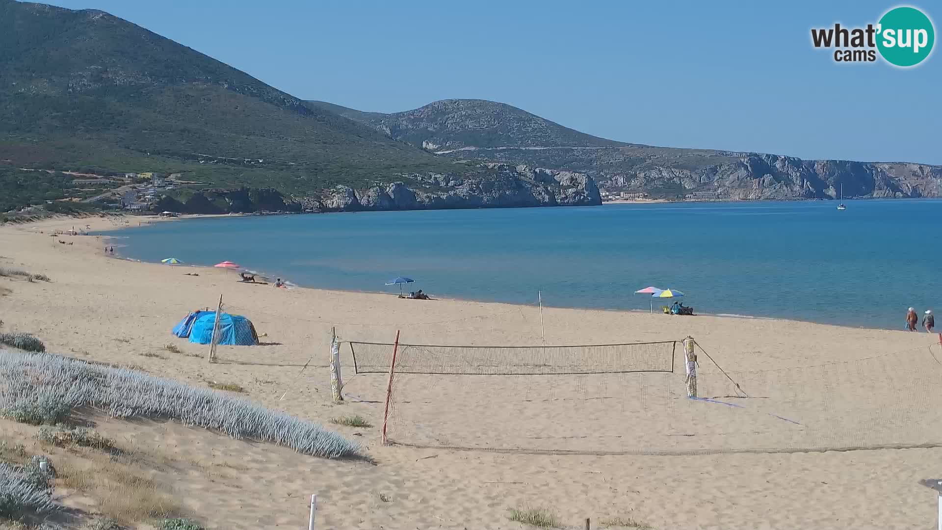 Live Beach Webcam San Nicolò, Buggerru, Sardinia – Watch the Waves and Sunset