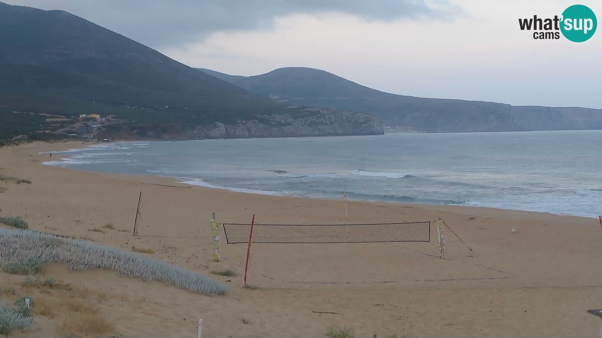 Live webcam plaže San Nicolò u Buggerru, Sardinija – uživajte u valovima i zalascima sunca
