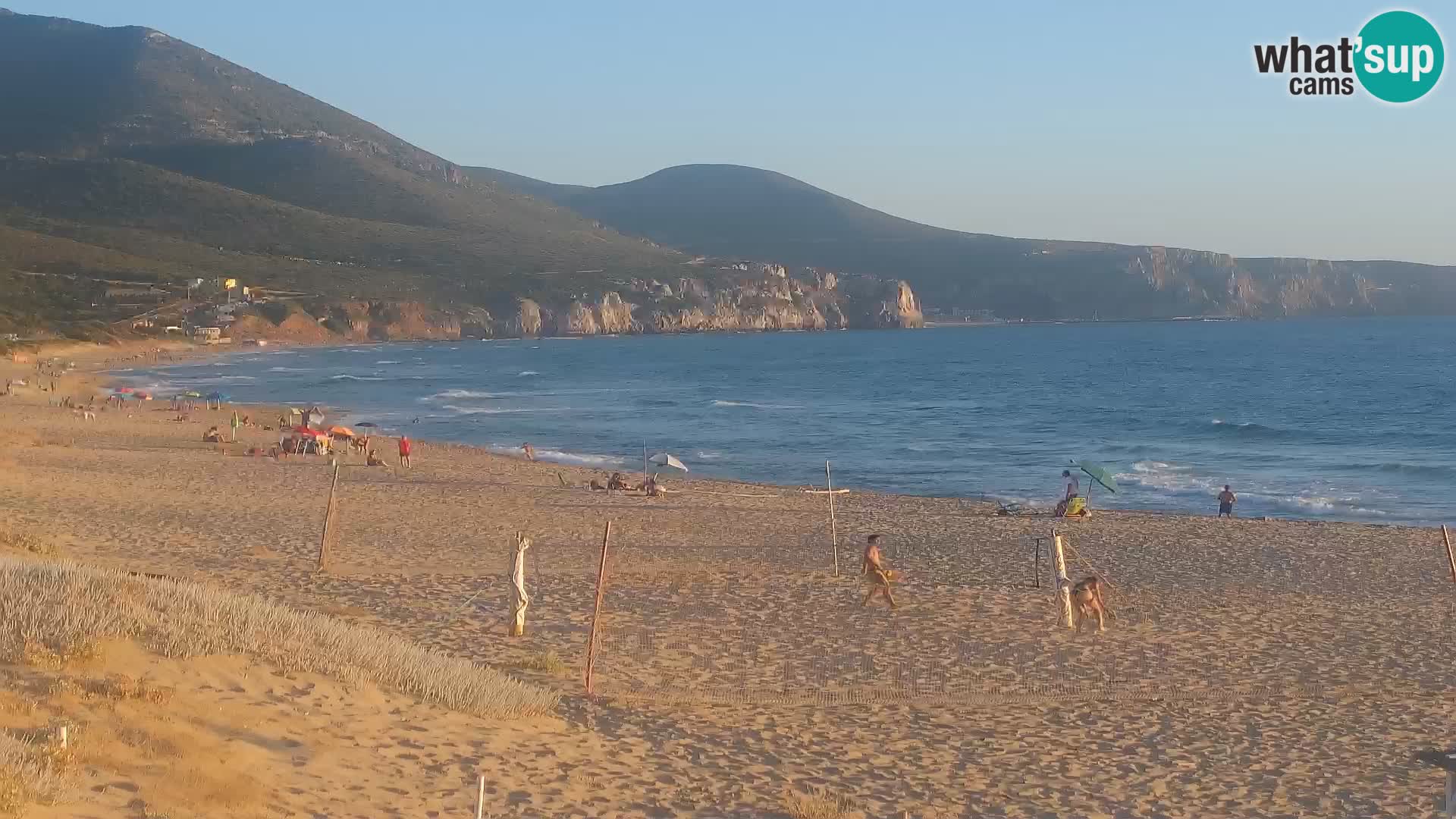 Live Beach Webcam San Nicolò, Buggerru, Sardinia – Watch the Waves and Sunset
